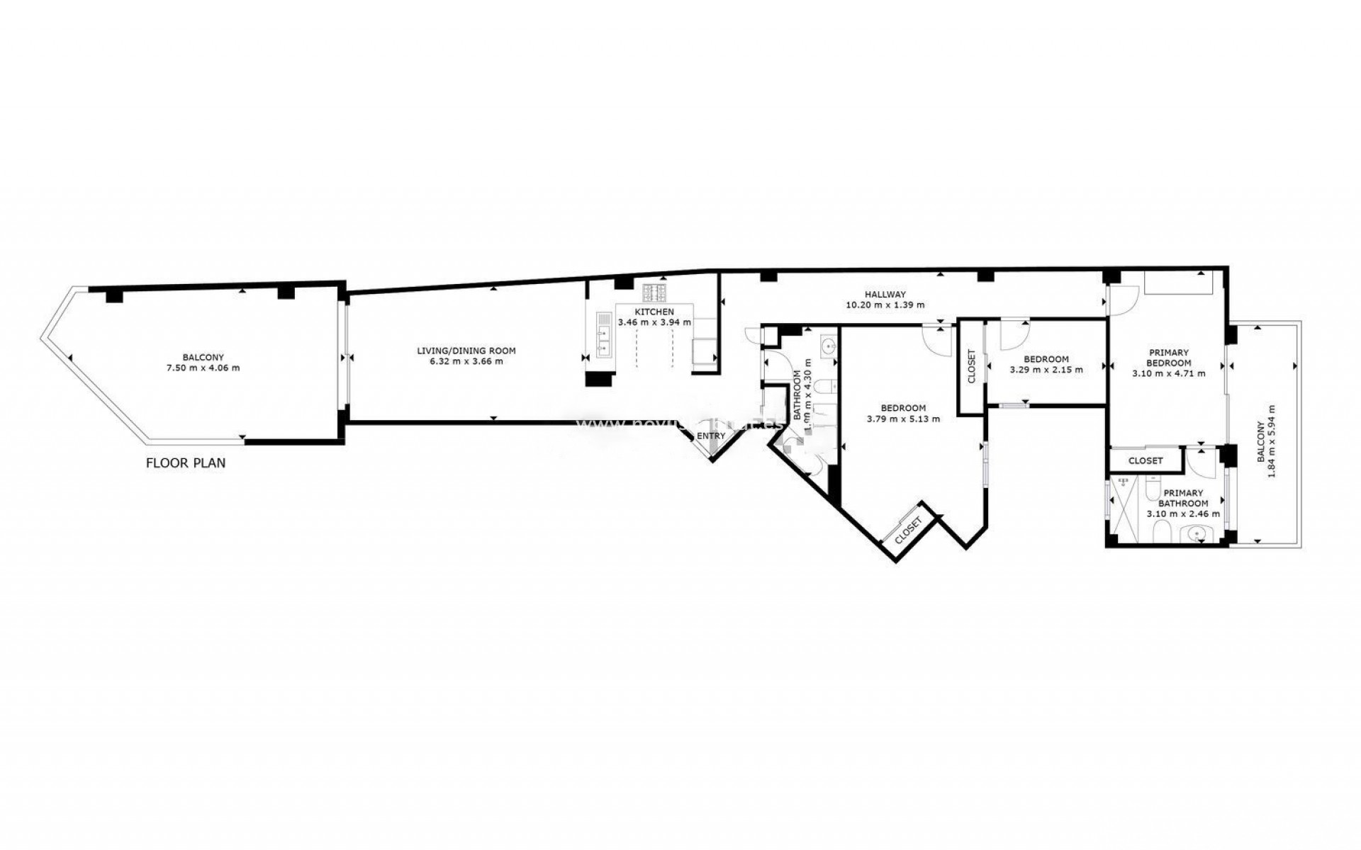 Endursala - Íbúð - Altea - 1a Linea