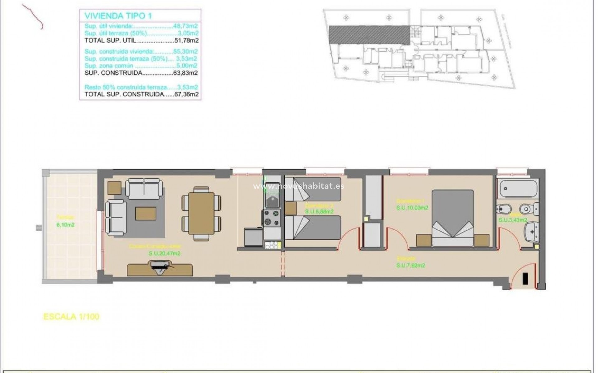 Neue Gebäude - Apartament - Guardamar del Segura