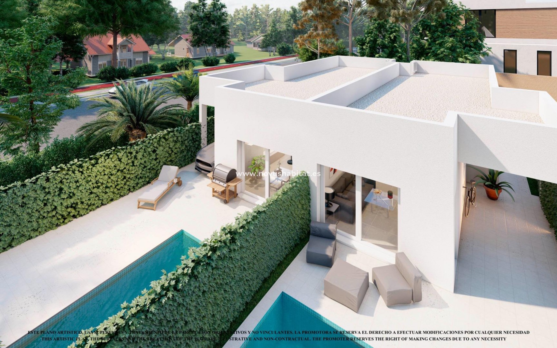 Neue Gebäude -  Doppelhaushälfte - Los Alcázares - Serena Golf