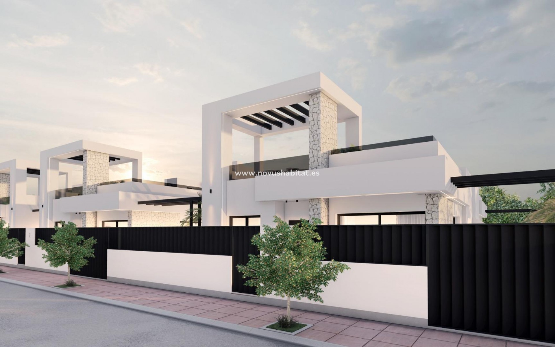 Neue Gebäude -  Doppelhaushälfte - Santa Rosalía