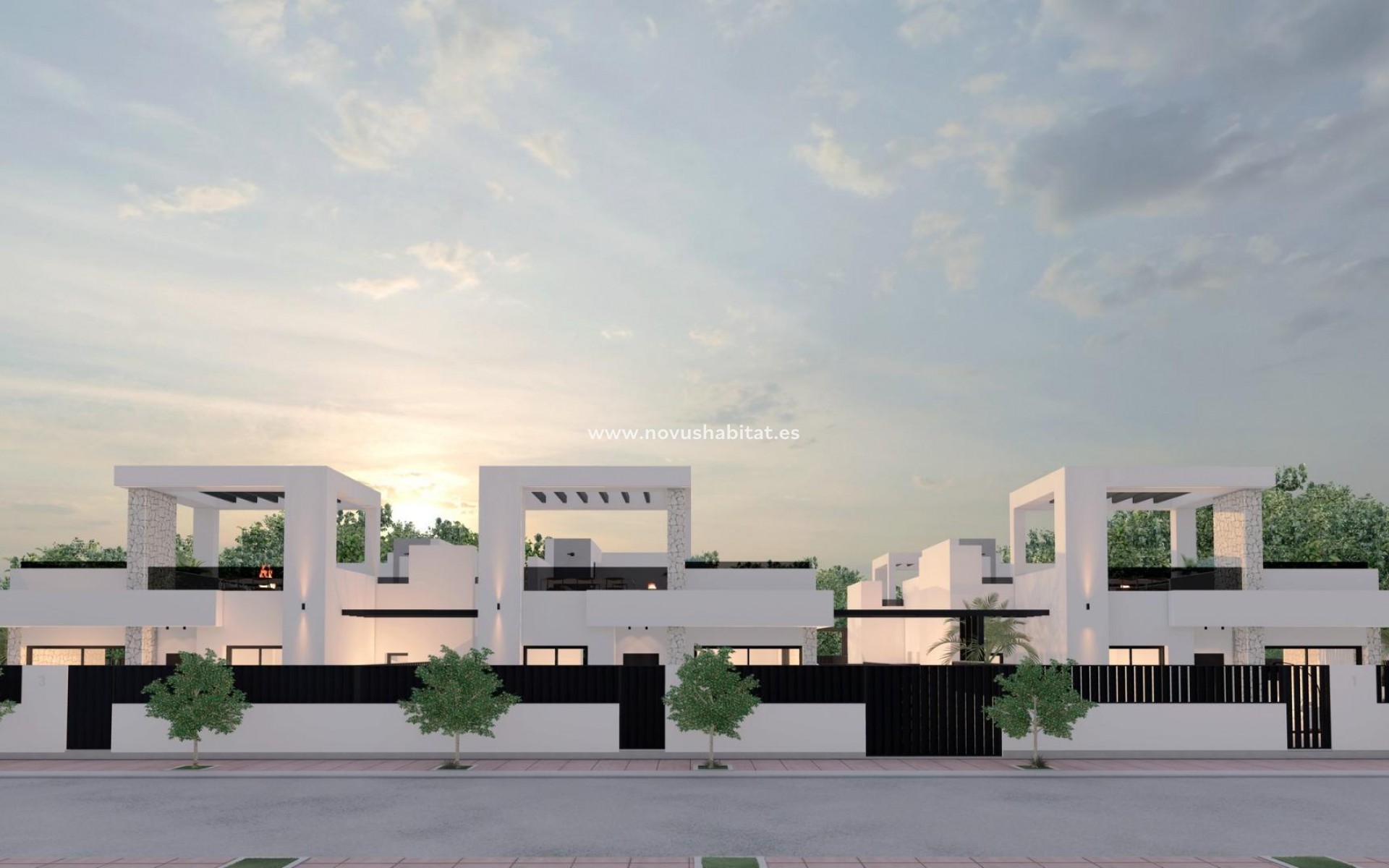 Neue Gebäude -  Doppelhaushälfte - Santa Rosalía