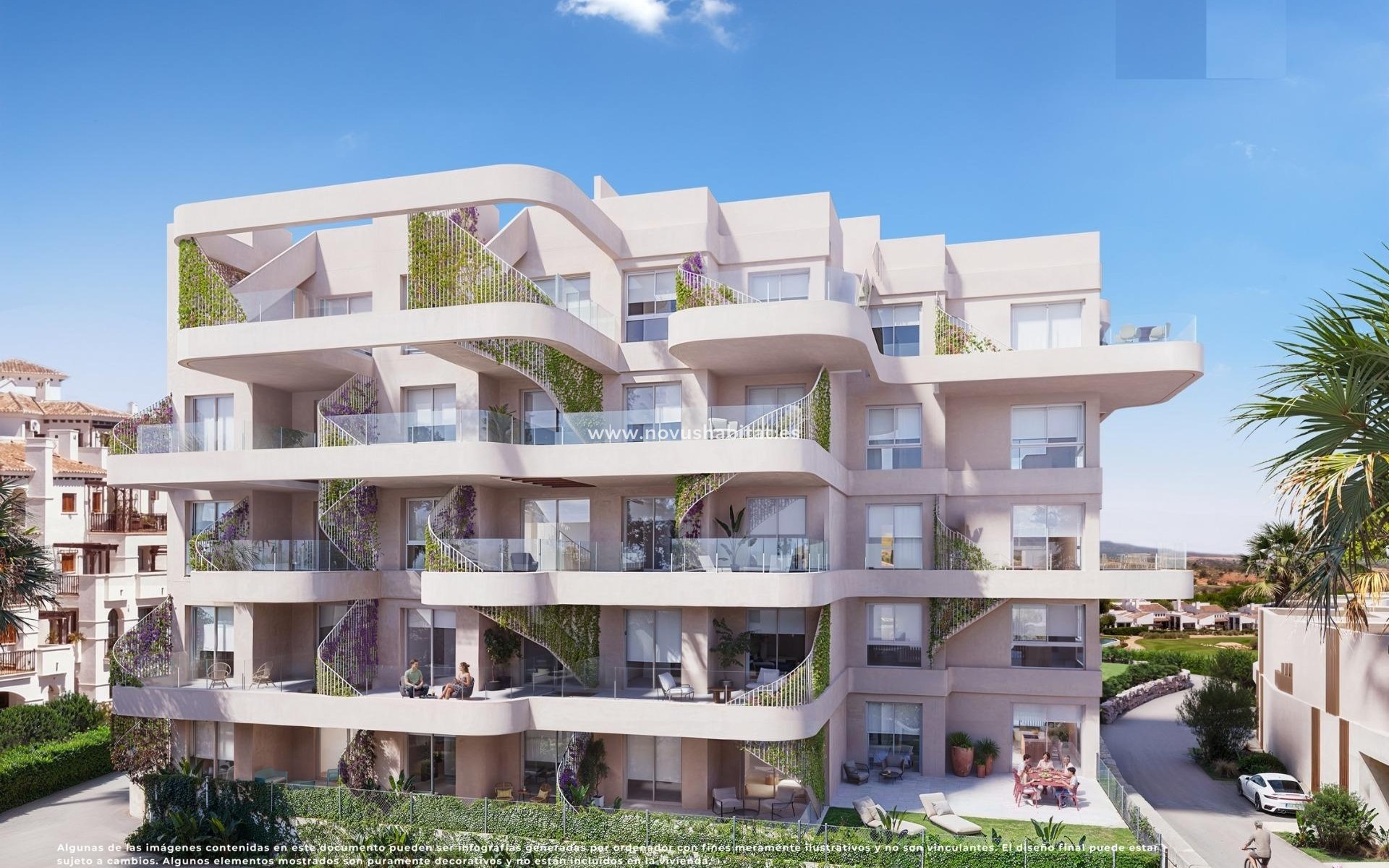 Neue Gebäude - Ground floor apartment - Baños y Mendigo