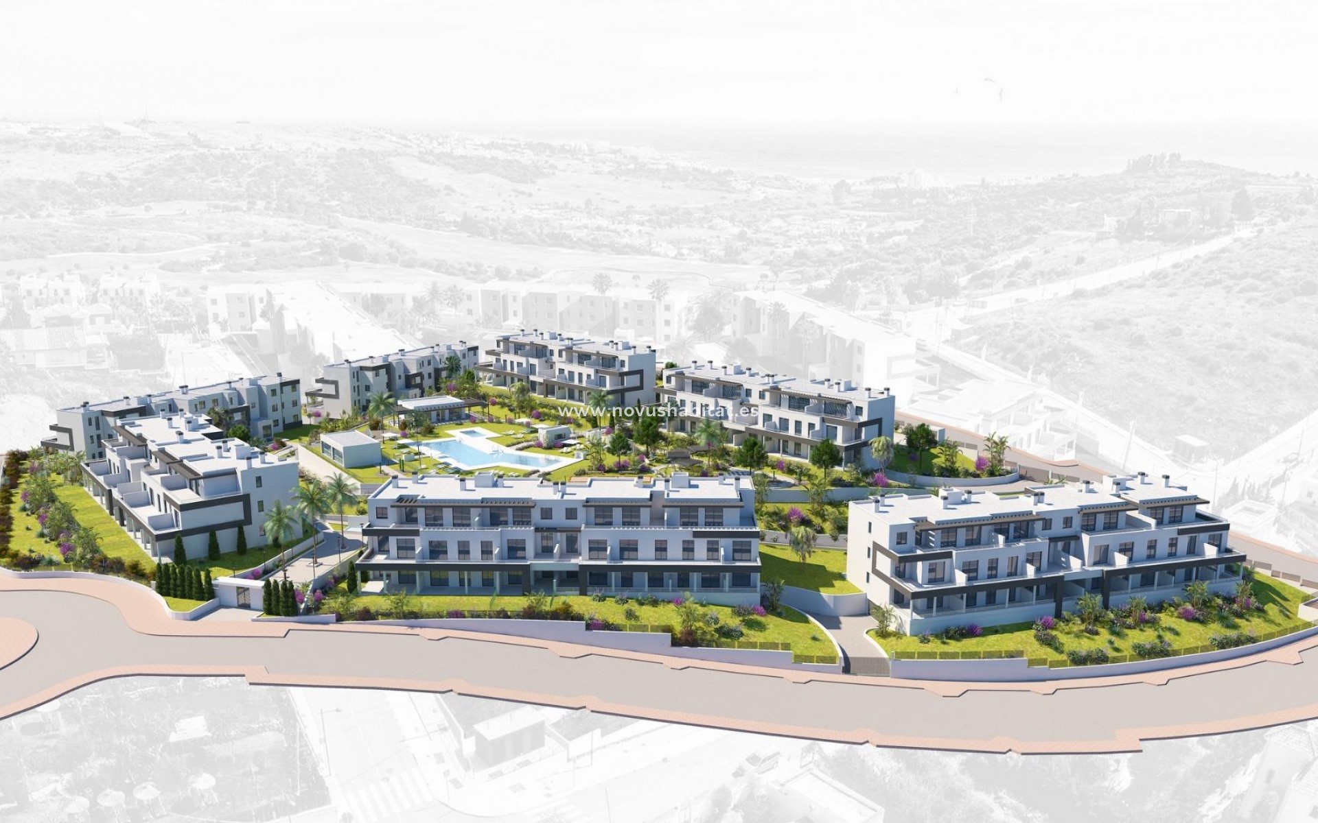 Neue Gebäude - Ground floor apartment - Estepona