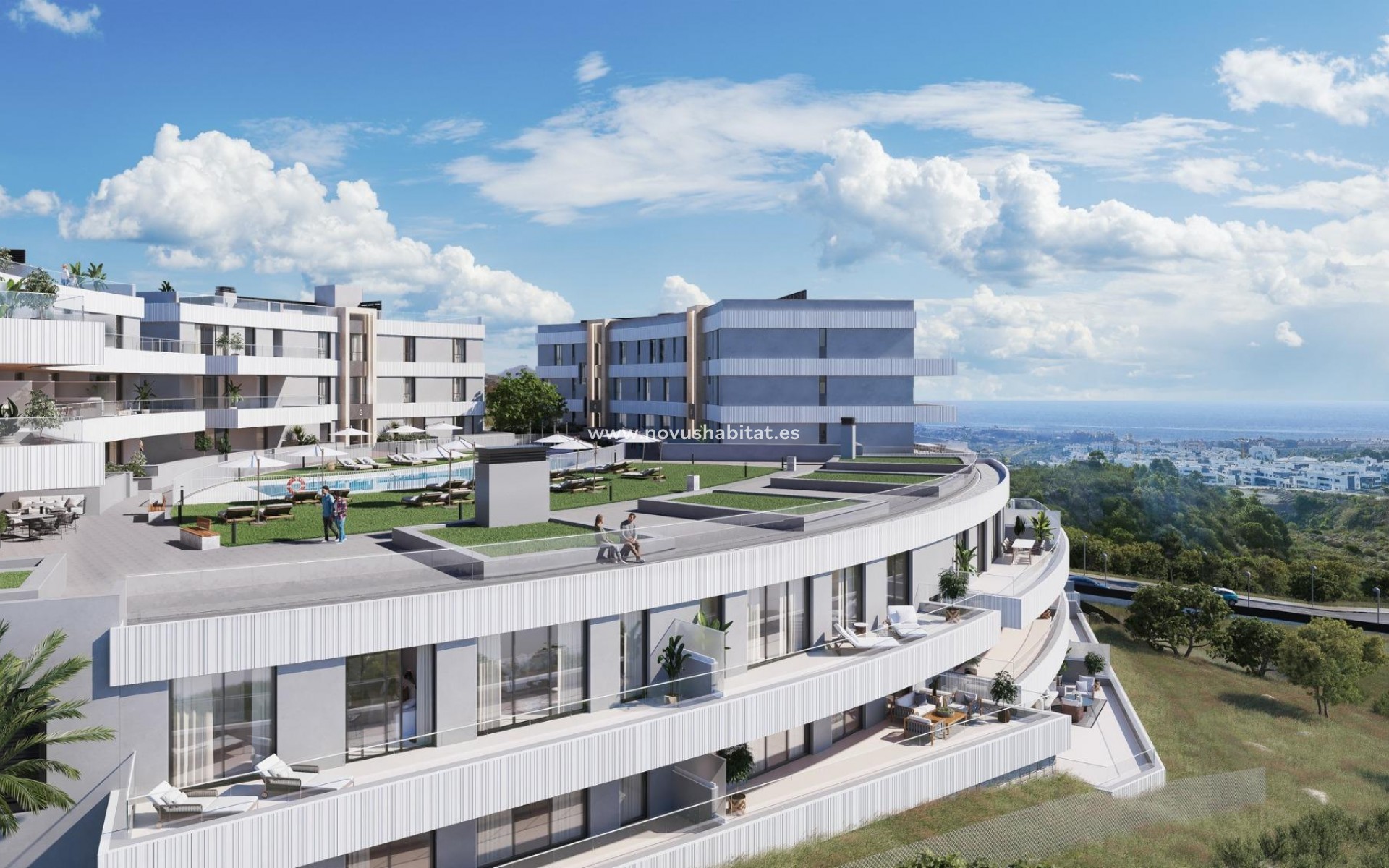 Neue Gebäude - Ground floor apartment - Estepona