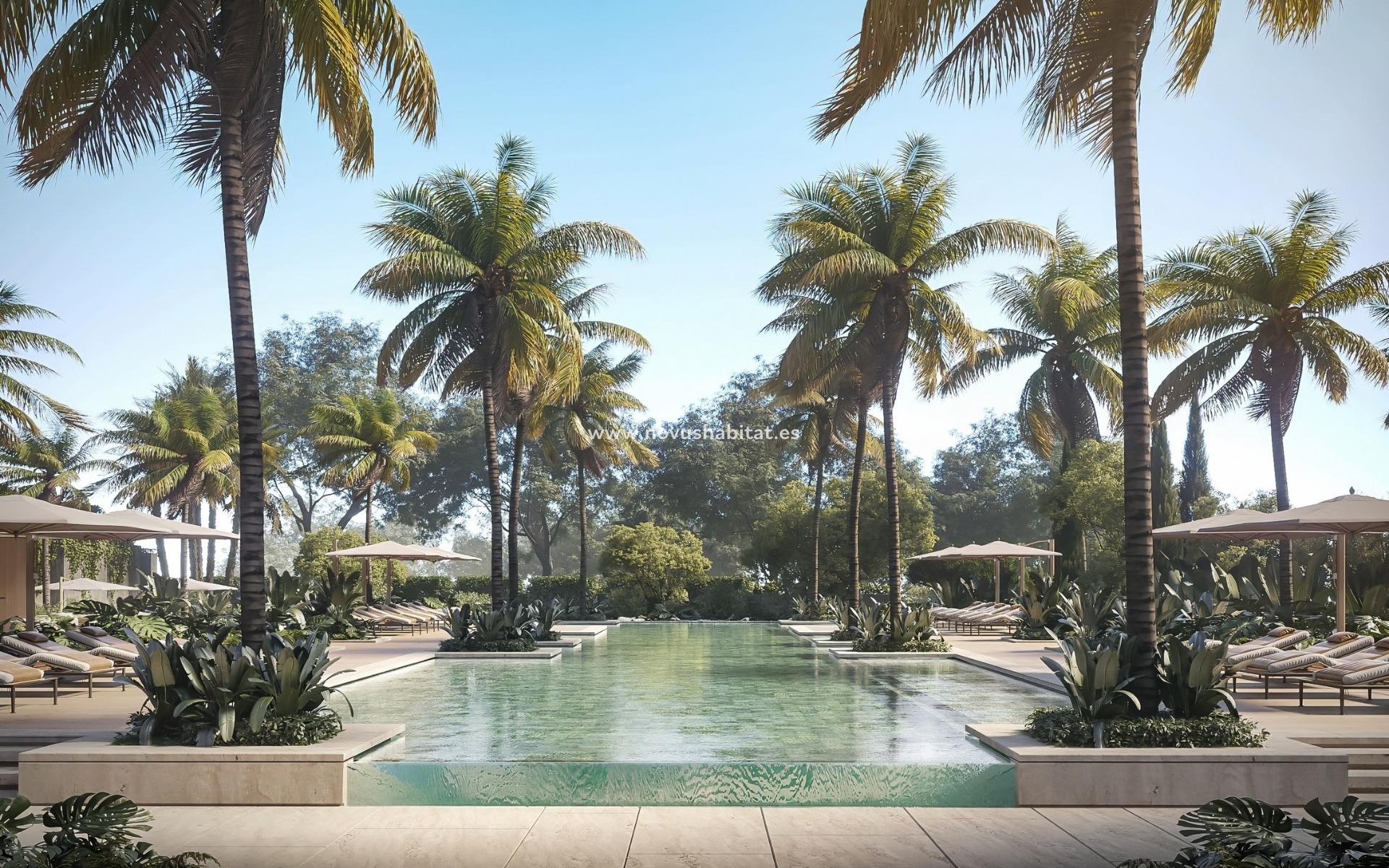 Neue Gebäude - Ground floor apartment - Estepona