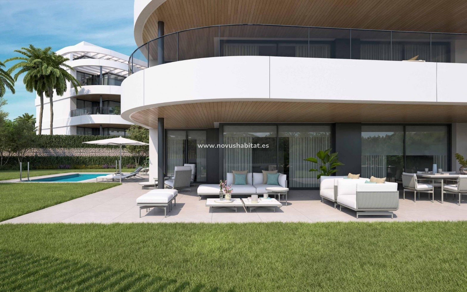 Neue Gebäude - Ground floor apartment - Estepona