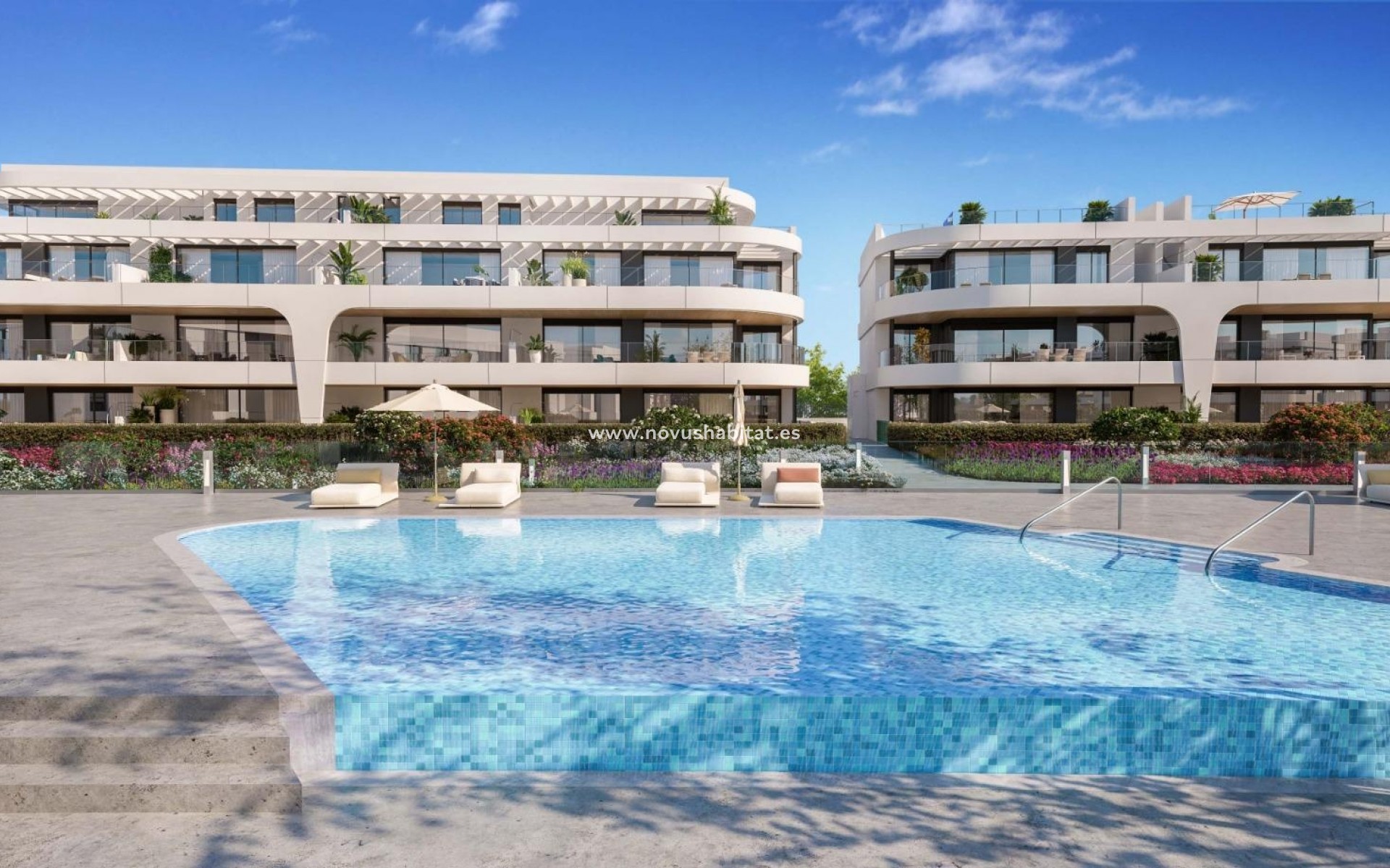 Neue Gebäude - Ground floor apartment - Estepona