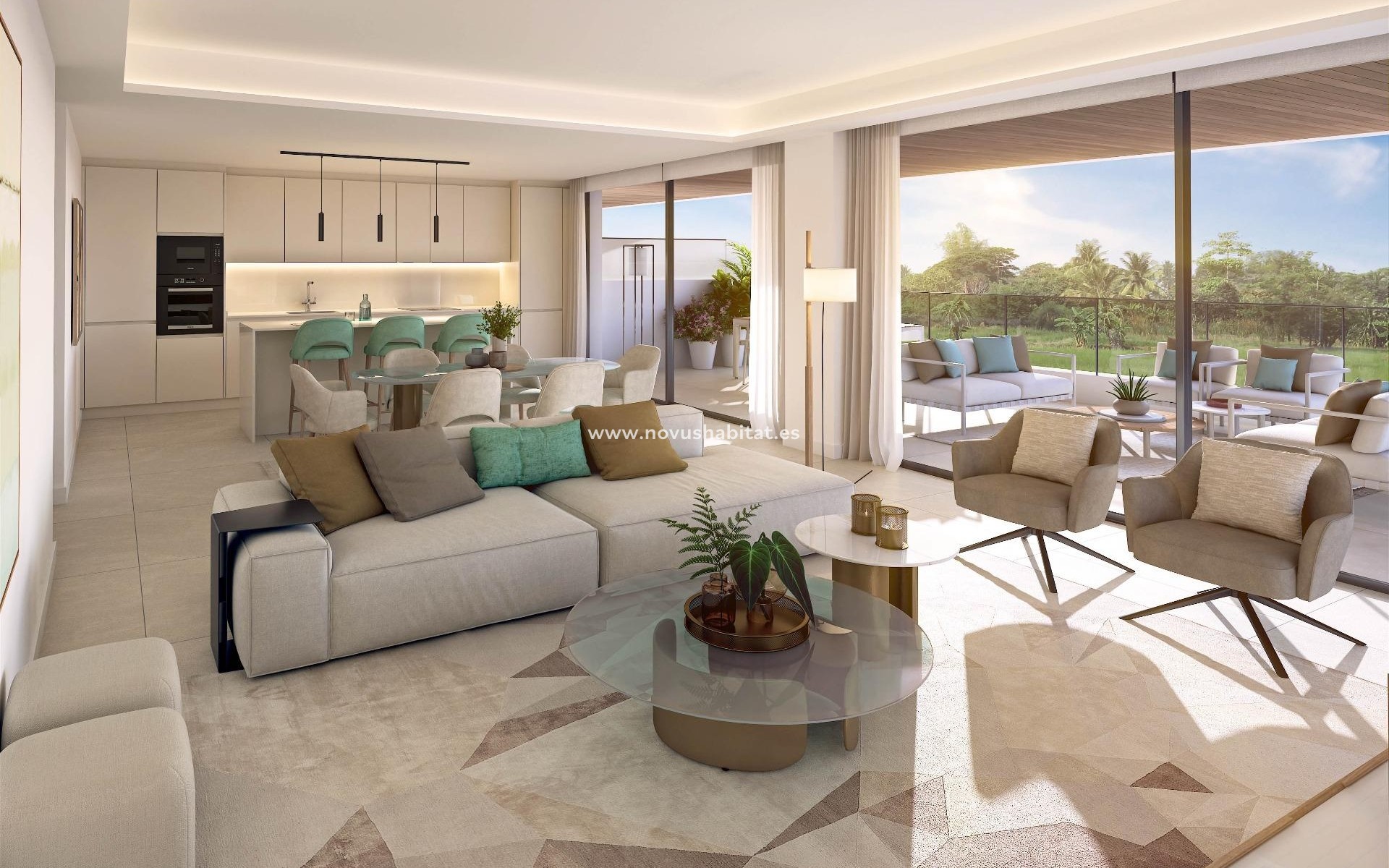 Neue Gebäude - Ground floor apartment - Estepona