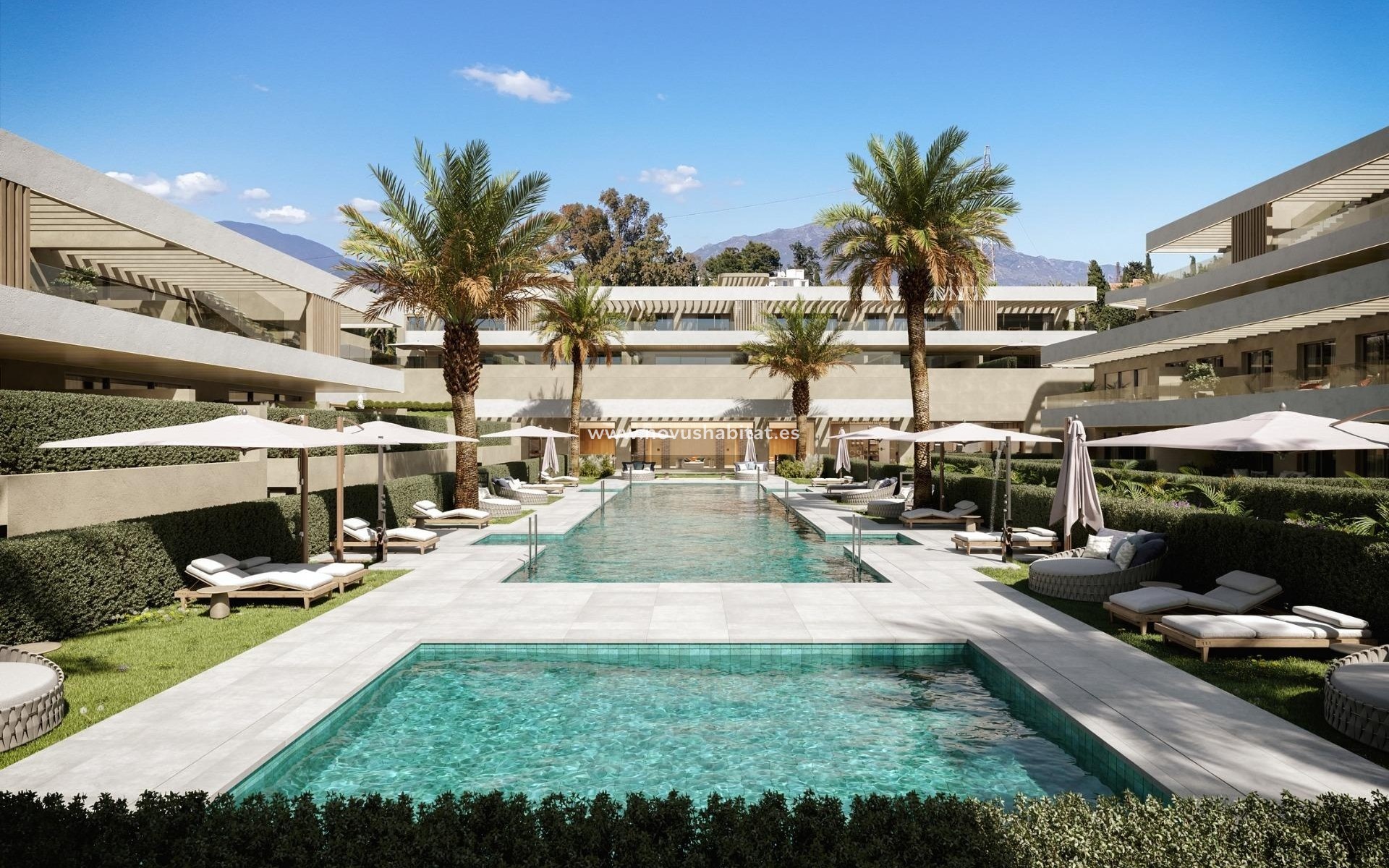 Neue Gebäude - Ground floor apartment - Estepona