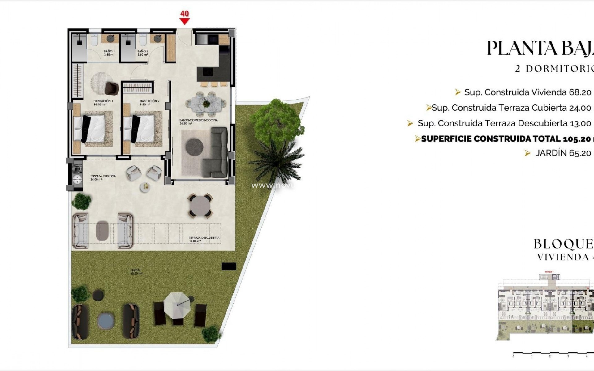 Neue Gebäude - Ground floor apartment - Finestrat