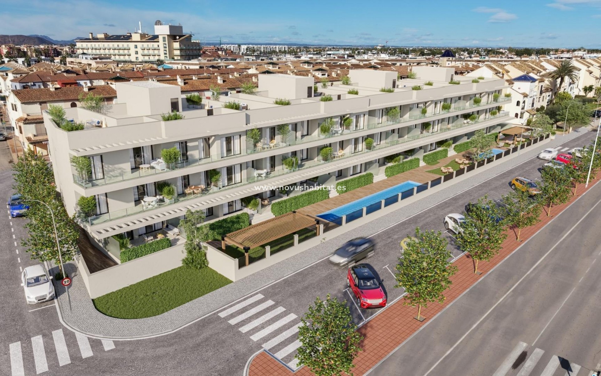 Neue Gebäude - Ground floor apartment - Los Alcázares