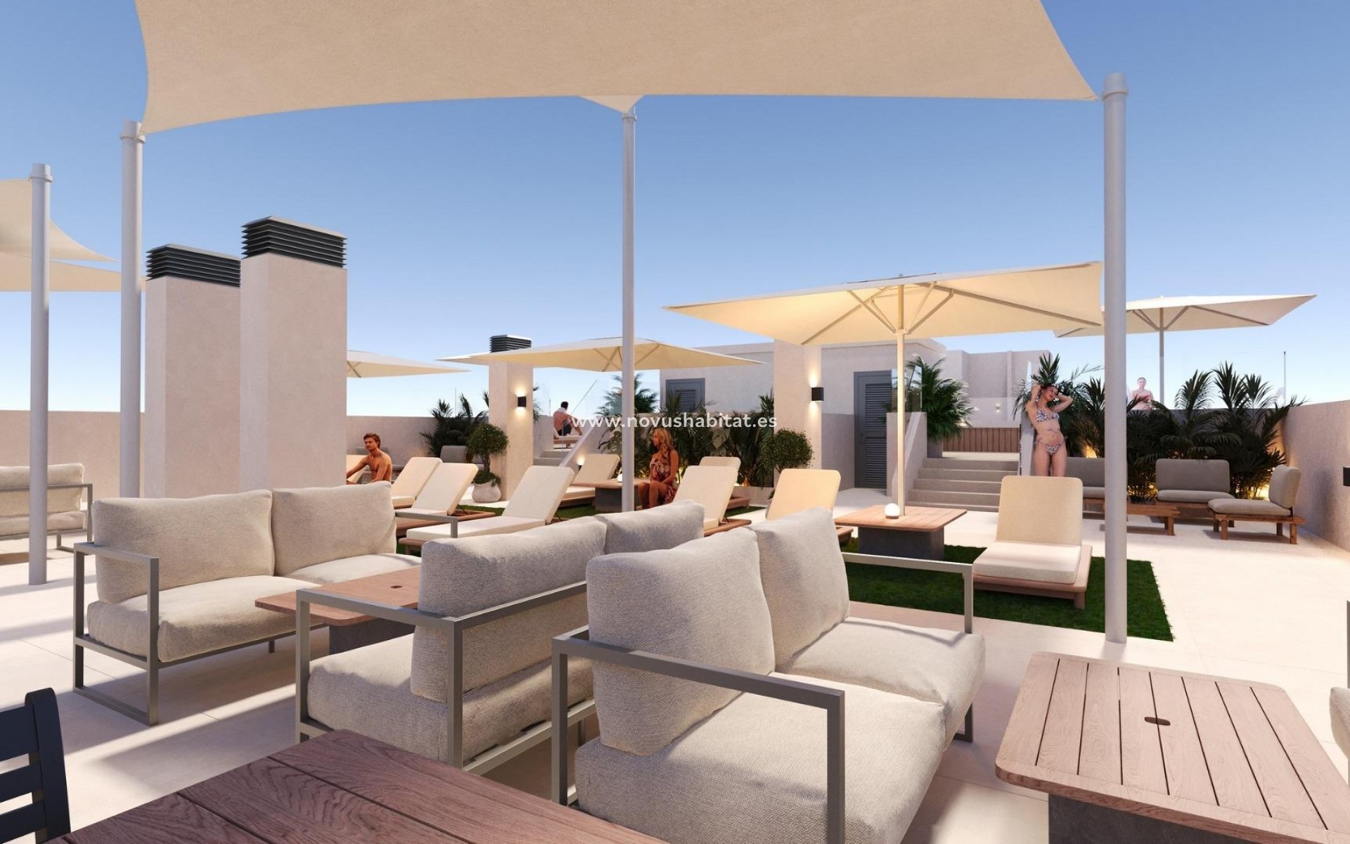 Neue Gebäude - Ground floor apartment - San Miguel de Salinas