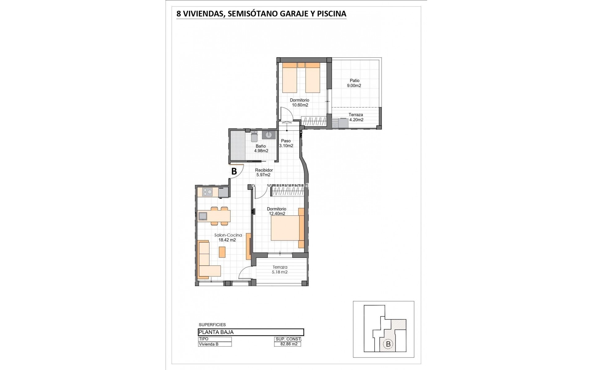 Neue Gebäude - Ground floor apartment - San Pedro del Pinatar