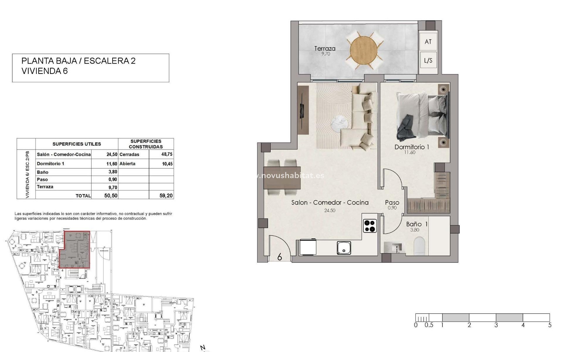 Neue Gebäude - Ground floor apartment - Santa Pola