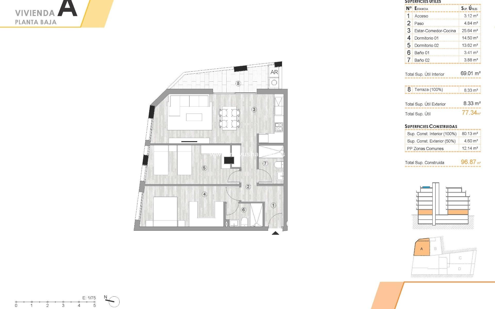 Neue Gebäude - Ground floor apartment - Torrevieja