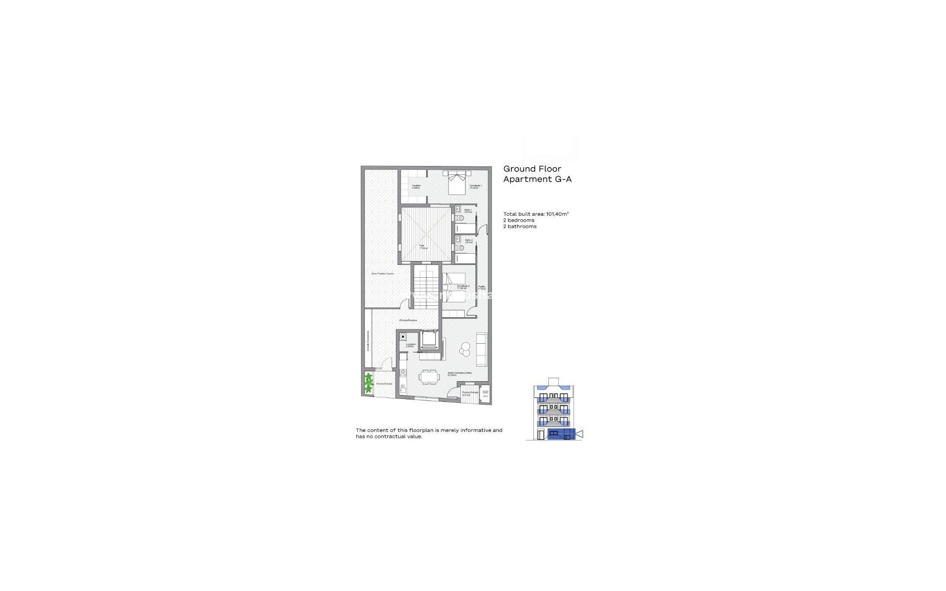 Neue Gebäude - Ground floor apartment - Torrevieja