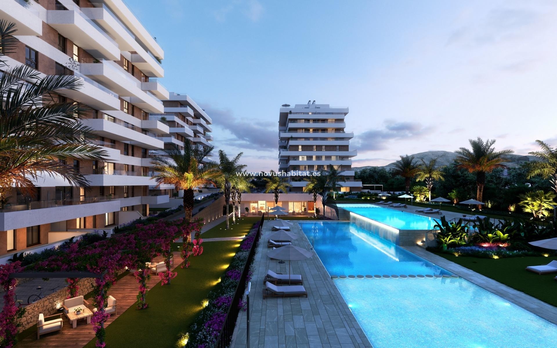 Neue Gebäude - Ground floor apartment - Villajoyosa