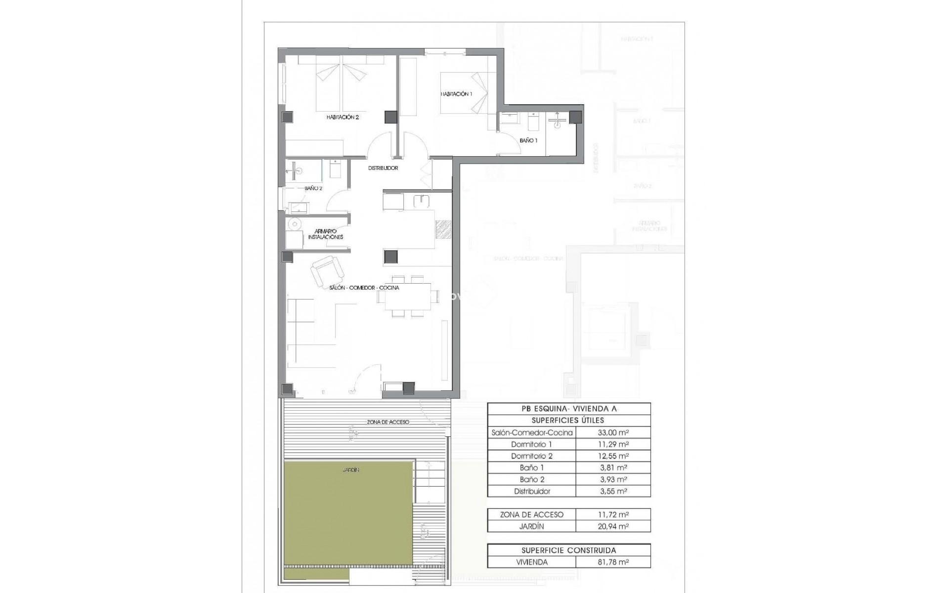 Neue Gebäude - Ground floor apartment - Villajoyosa