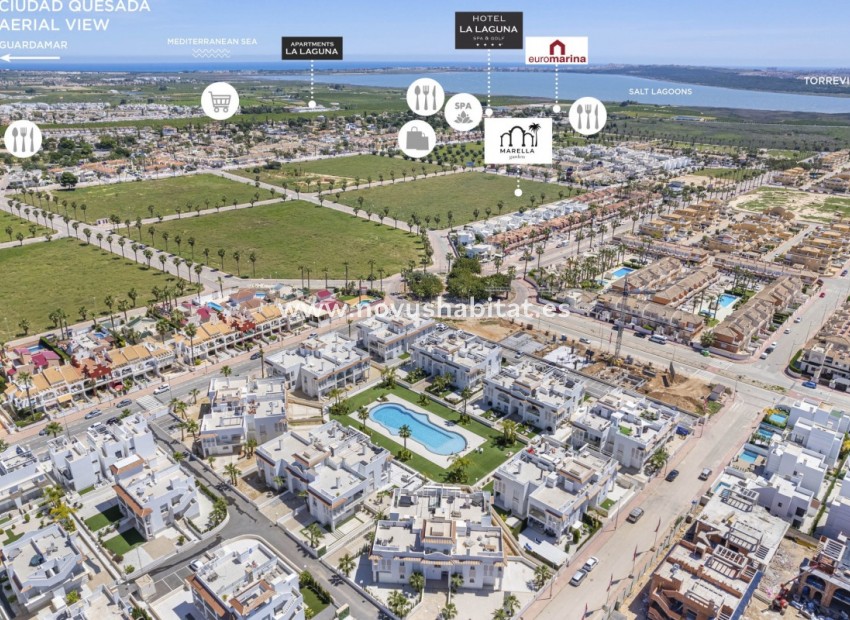 Neue Gebäude - Penthouses - Rojales / Ciudad Quesada - Rojales