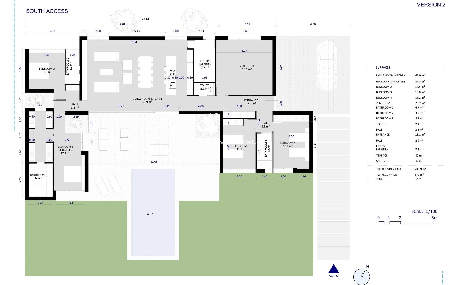 Neue Gebäude - Villa - Baños y Mendigo - Altaona Golf And Country Village