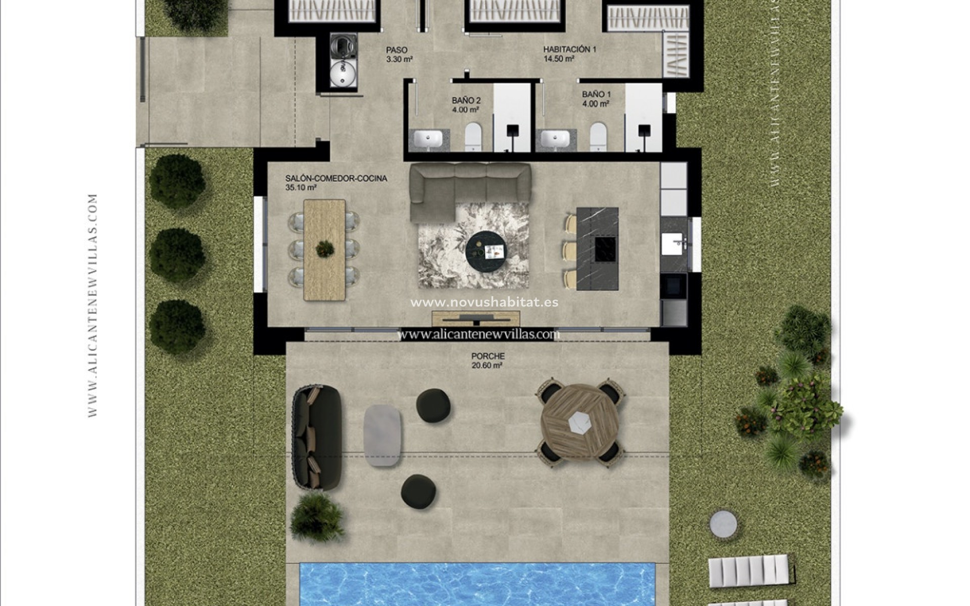 Neue Gebäude - Villa - Hondón de las Nieves - 03688