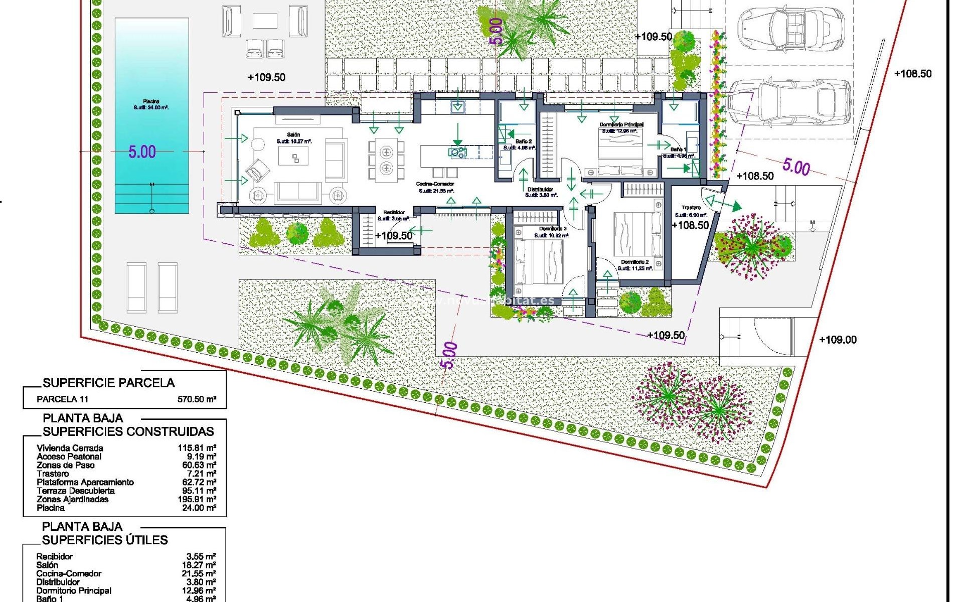 Neue Gebäude - Villa - La Manga del Mar Menor - Las Orquídeas