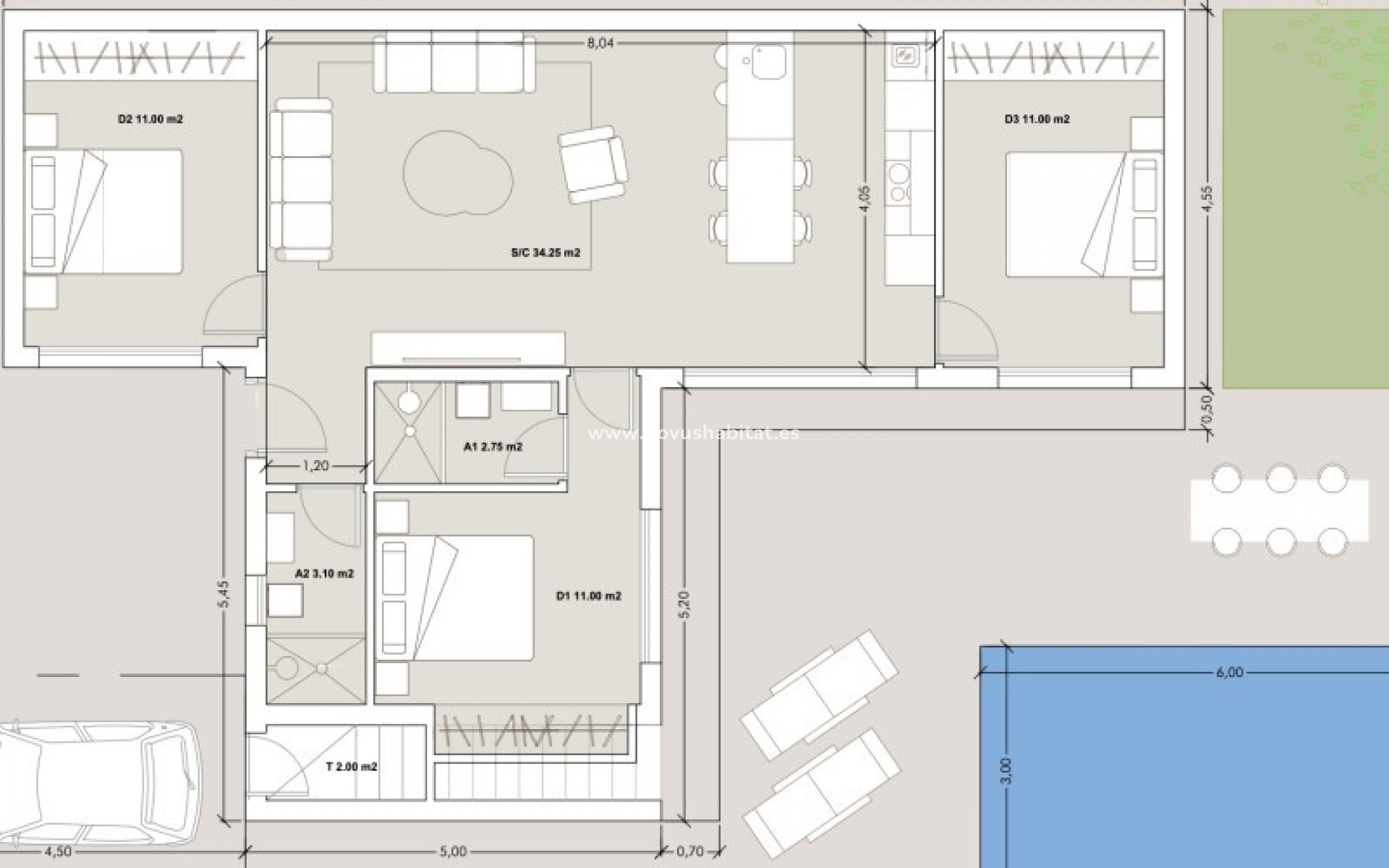 Neue Gebäude - Villa - Torre Pacheco - 30709
