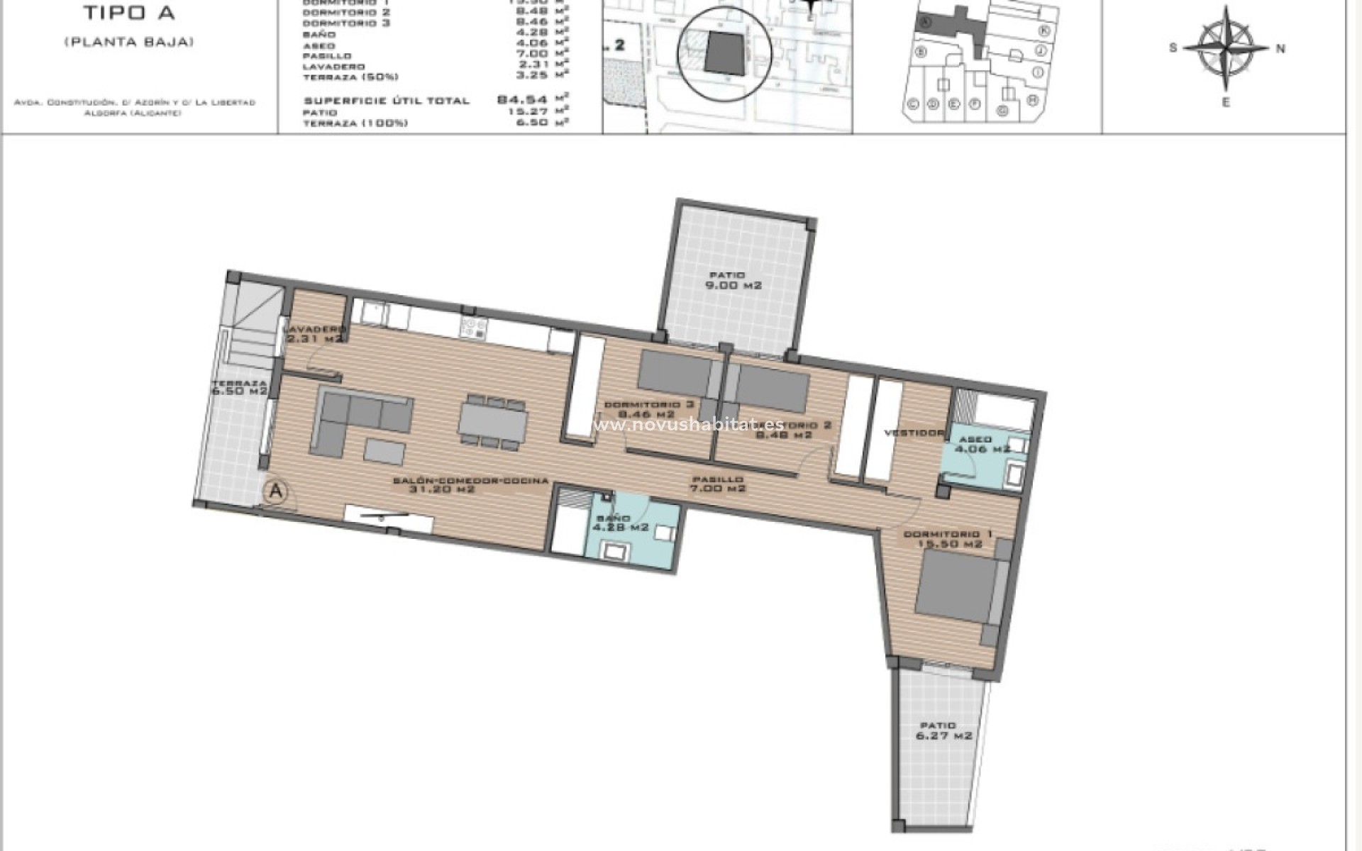Neue Gebäude - Wohnung - Algorfa - 03169
