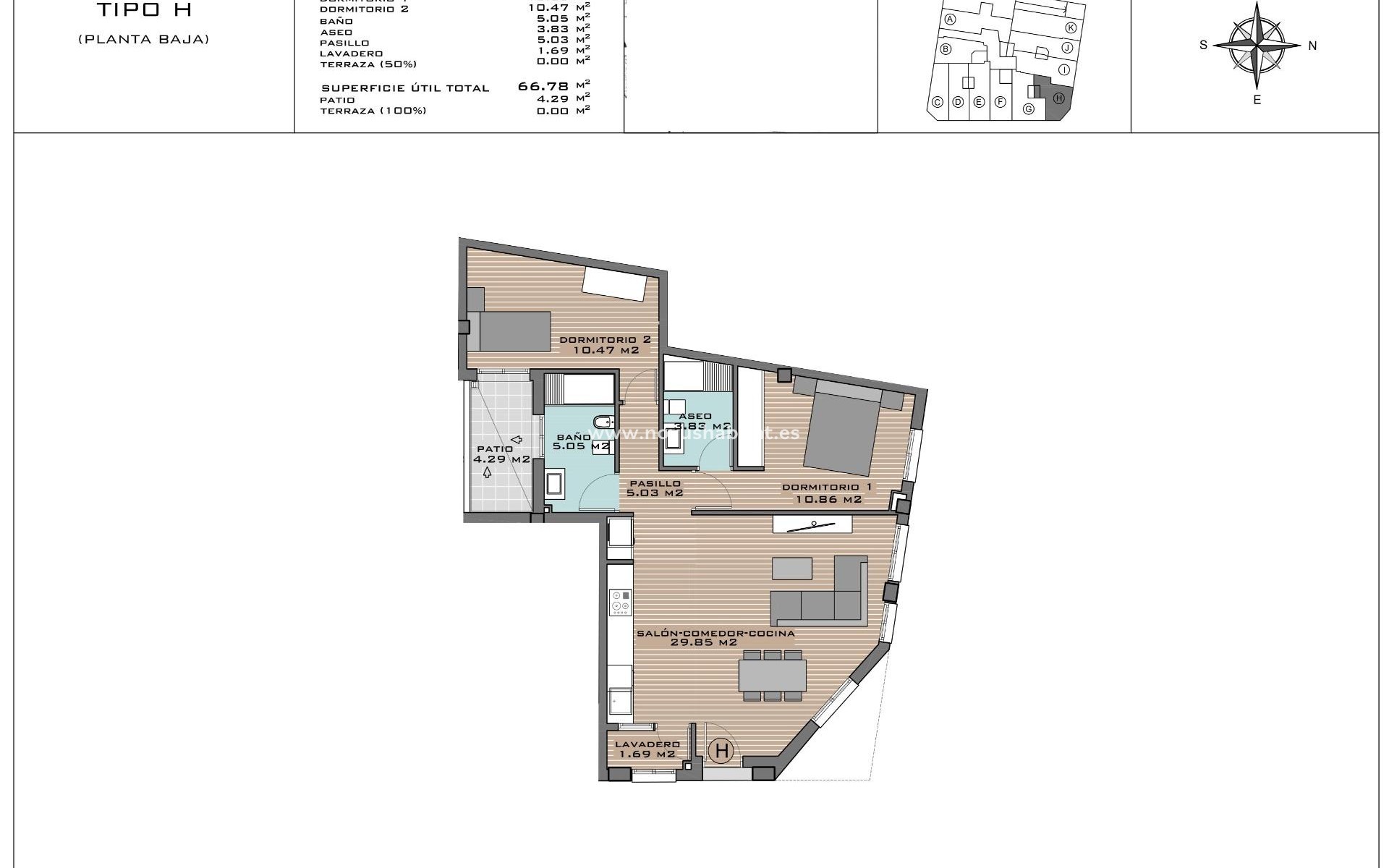 Neue Gebäude - Wohnung - Algorfa - Pueblo