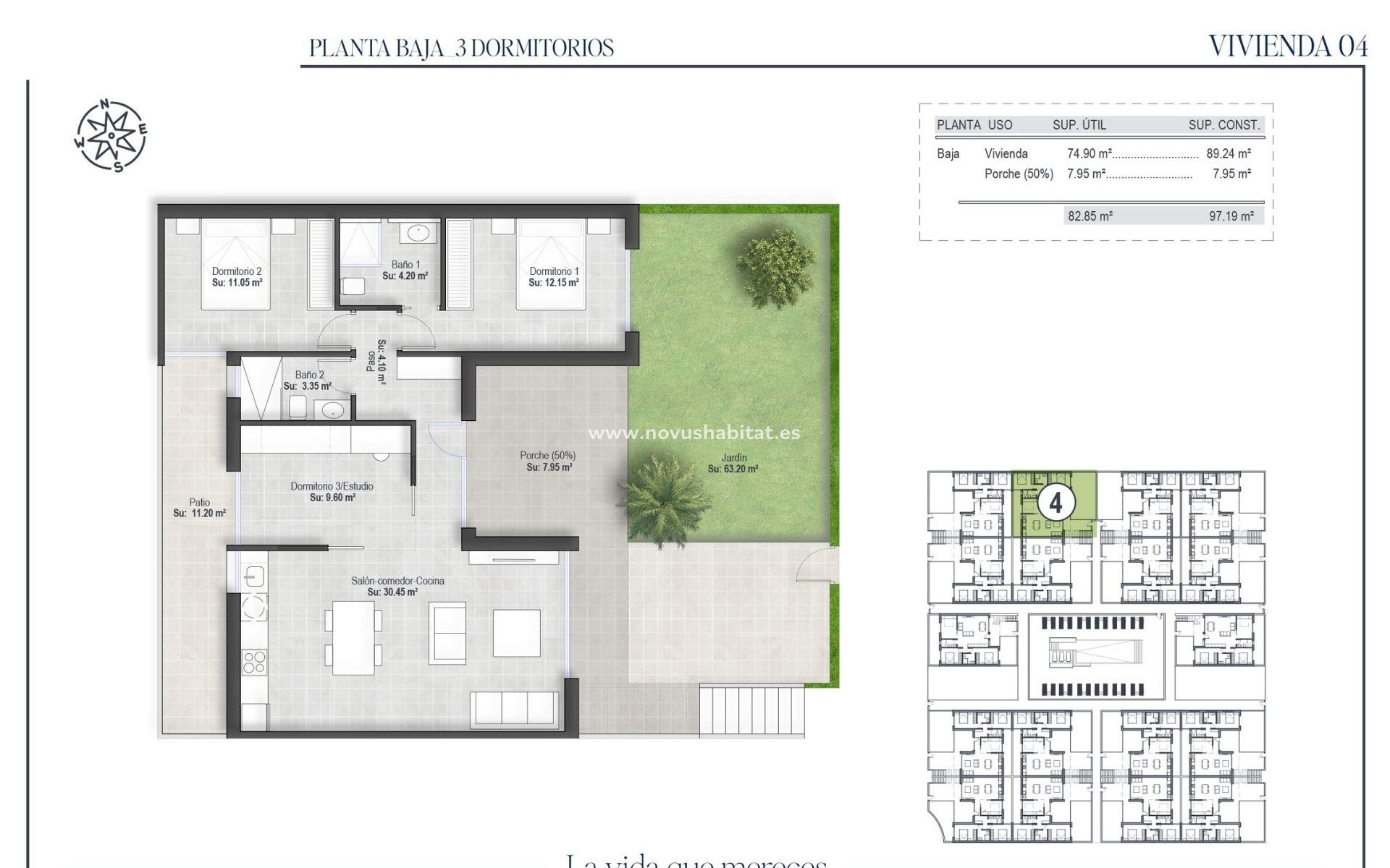 Neue Gebäude - Wohnung - Alhama de Murcia