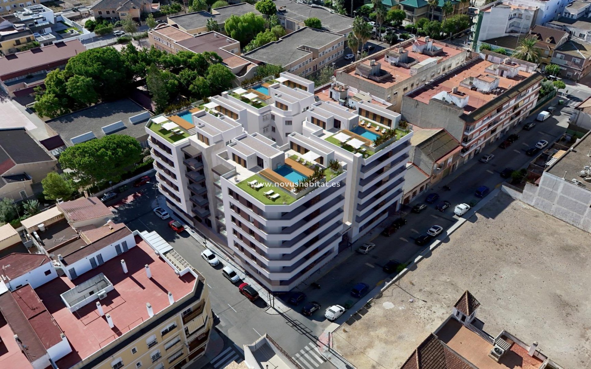 Neue Gebäude - Wohnung - Almoradí - Center