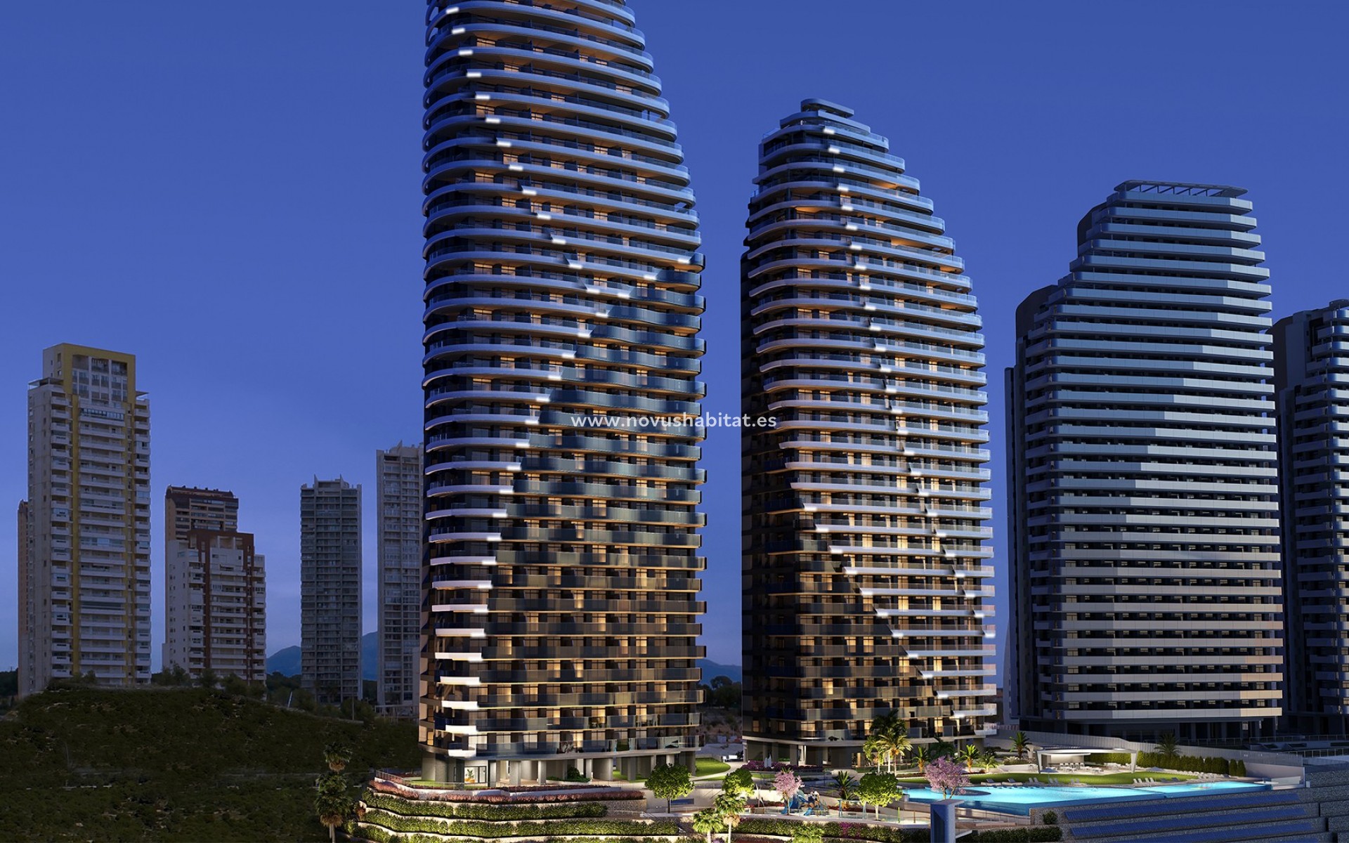 Neue Gebäude - Wohnung - Benidorm - Playa Poniente