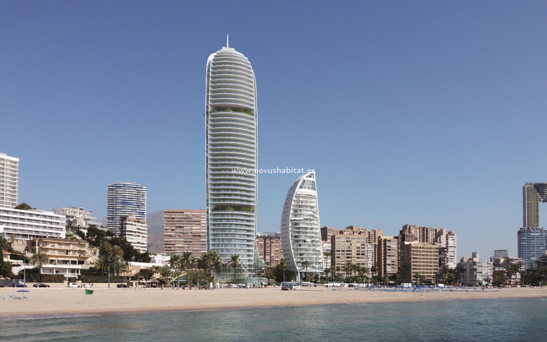 Neue Gebäude - Wohnung - Benidorm - Poniente