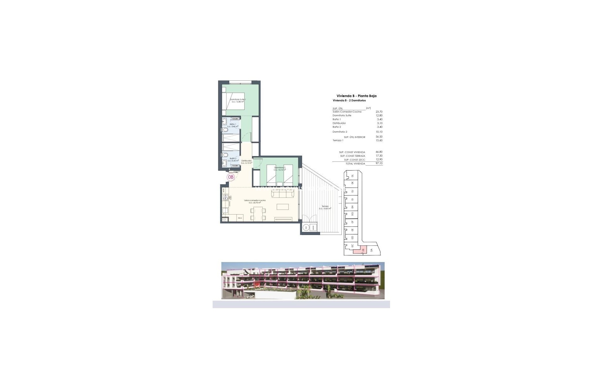 Neue Gebäude - Wohnung - Benijófar - 03178