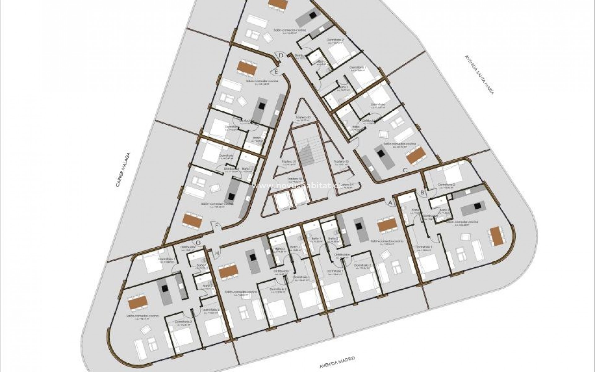 Neue Gebäude - Wohnung - Calpe - Avenida de Madrid, 1