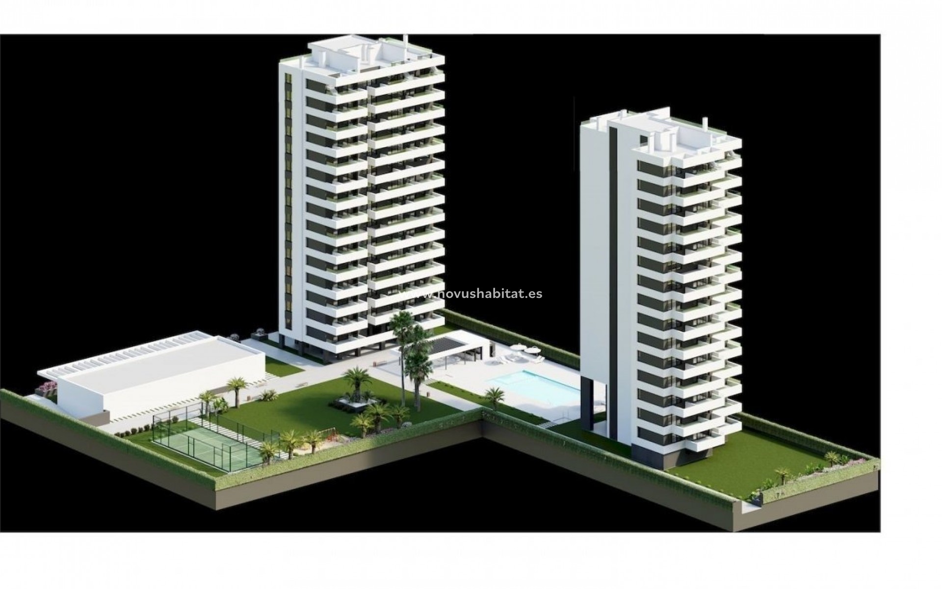 Neue Gebäude - Wohnung - Calpe - Playa Arenal-bol