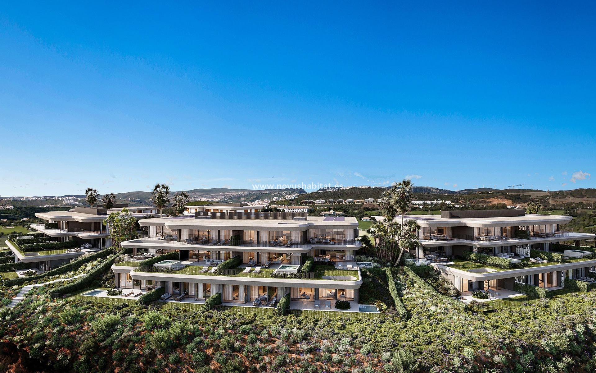 Neue Gebäude - Wohnung - Casares - Finca Cortesín