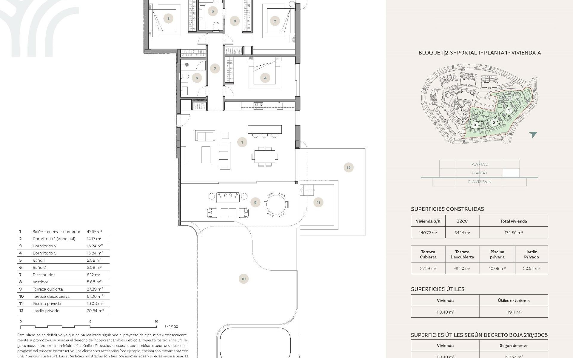 Neue Gebäude - Wohnung - Casares - Finca Cortesín