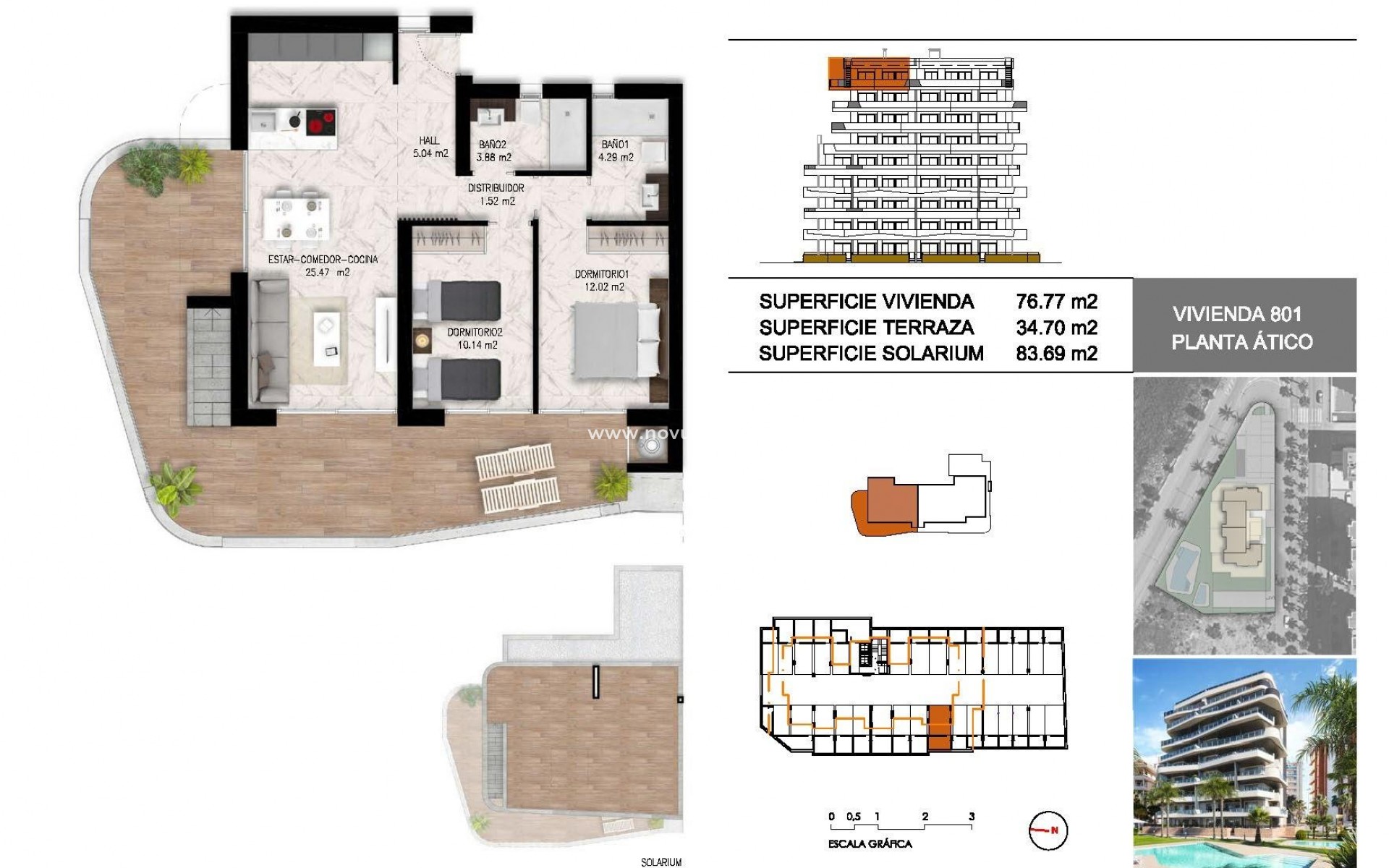 Neue Gebäude - Wohnung - Guardamar del Segura - Puerto