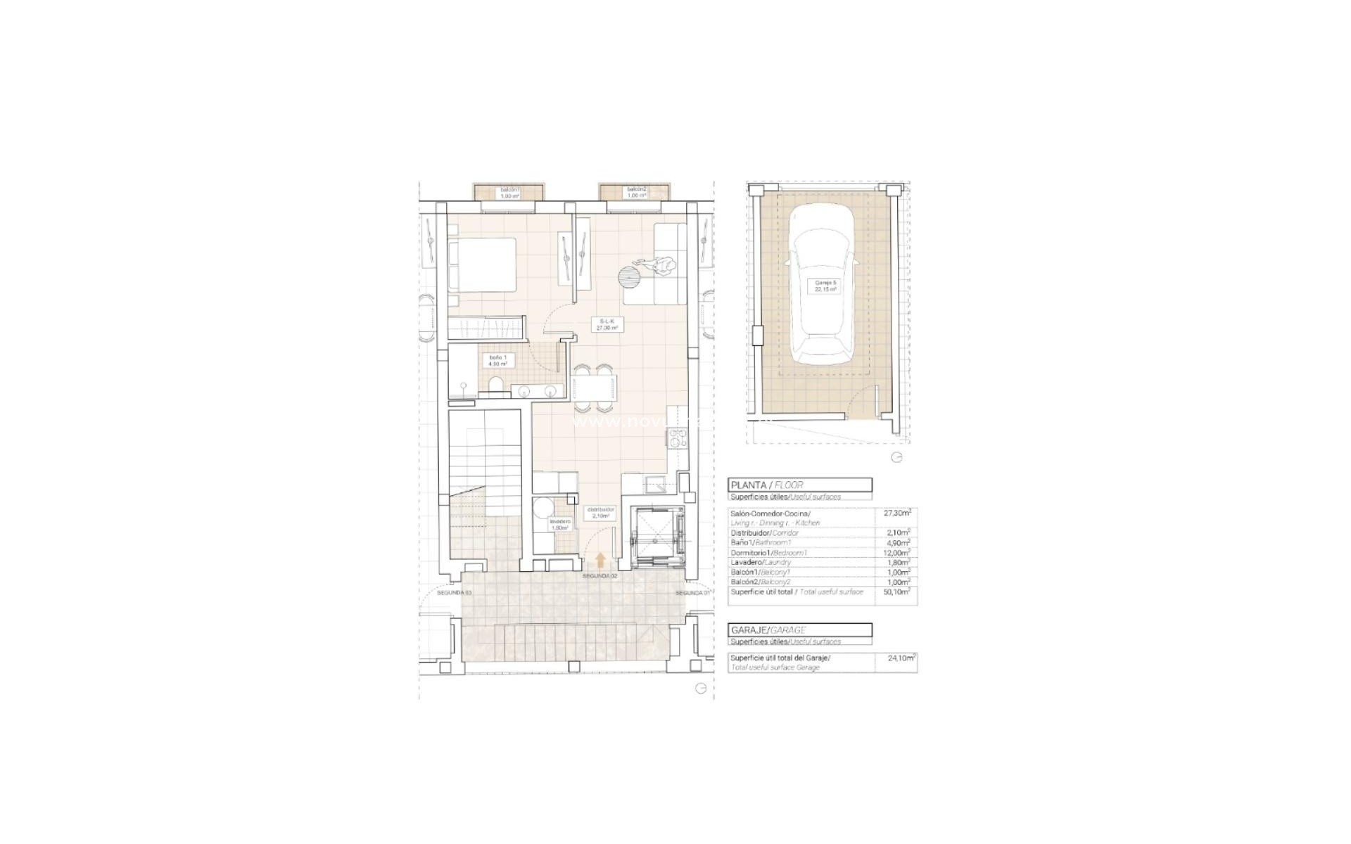 Neue Gebäude - Wohnung - Hondón de las Nieves - 03688