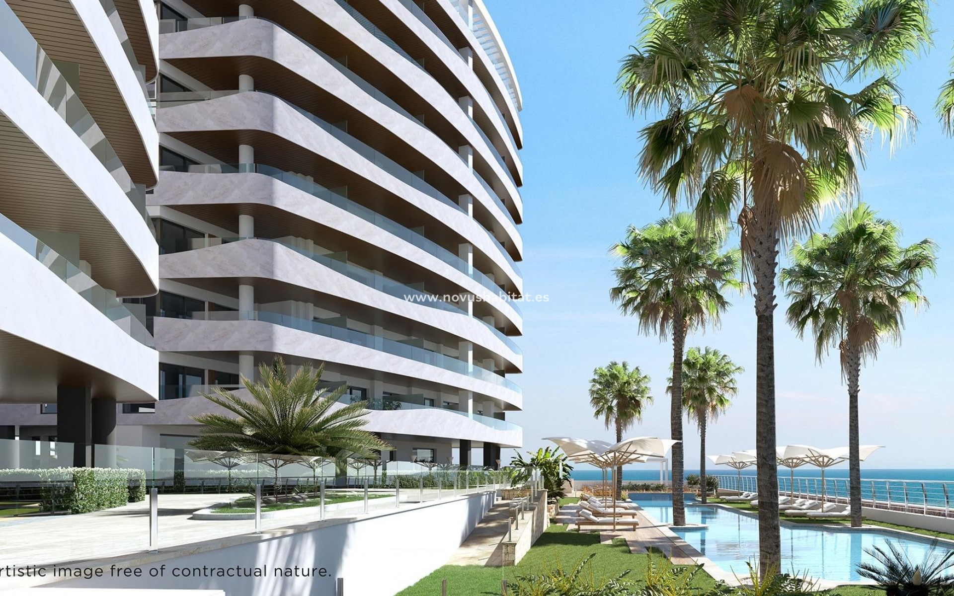 Neue Gebäude - Wohnung - La Manga del Mar Menor - 1ª Linea Del Mar Mediterraneo