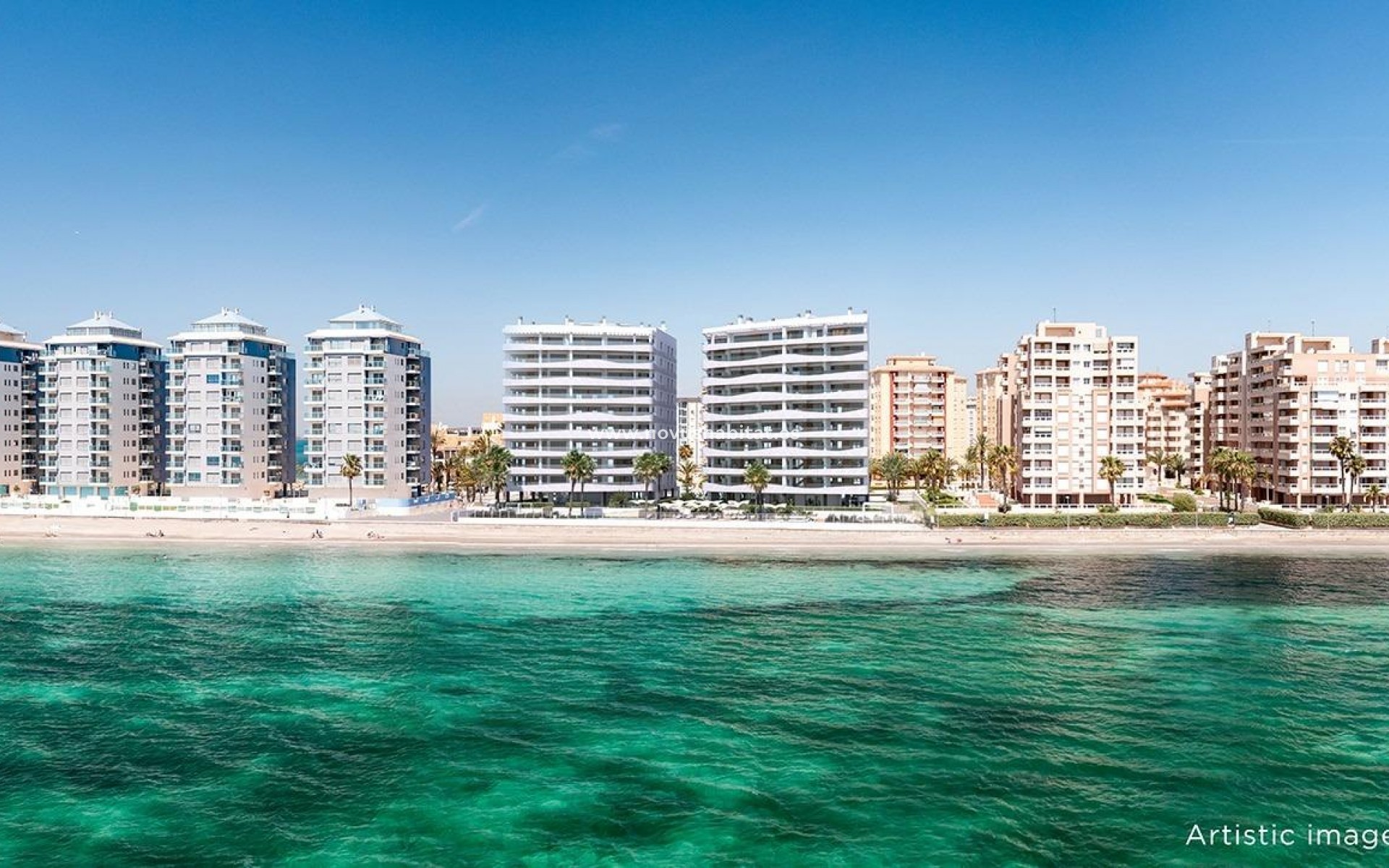 Neue Gebäude - Wohnung - La Manga del Mar Menor - 1ª Linea Del Mar Mediterraneo