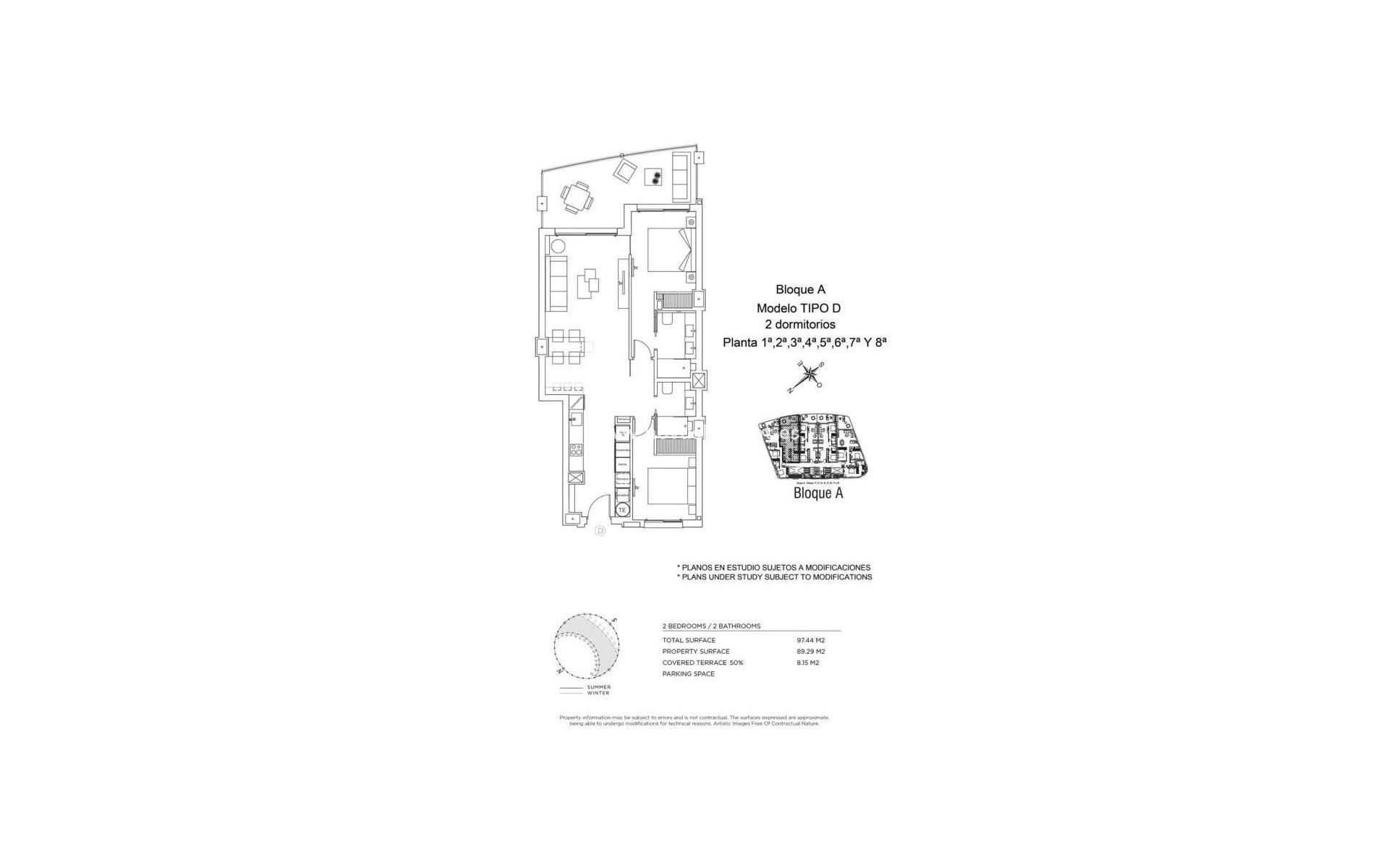 Neue Gebäude - Wohnung - La Manga del Mar Menor - 1ª Linea Del Mar Mediterraneo