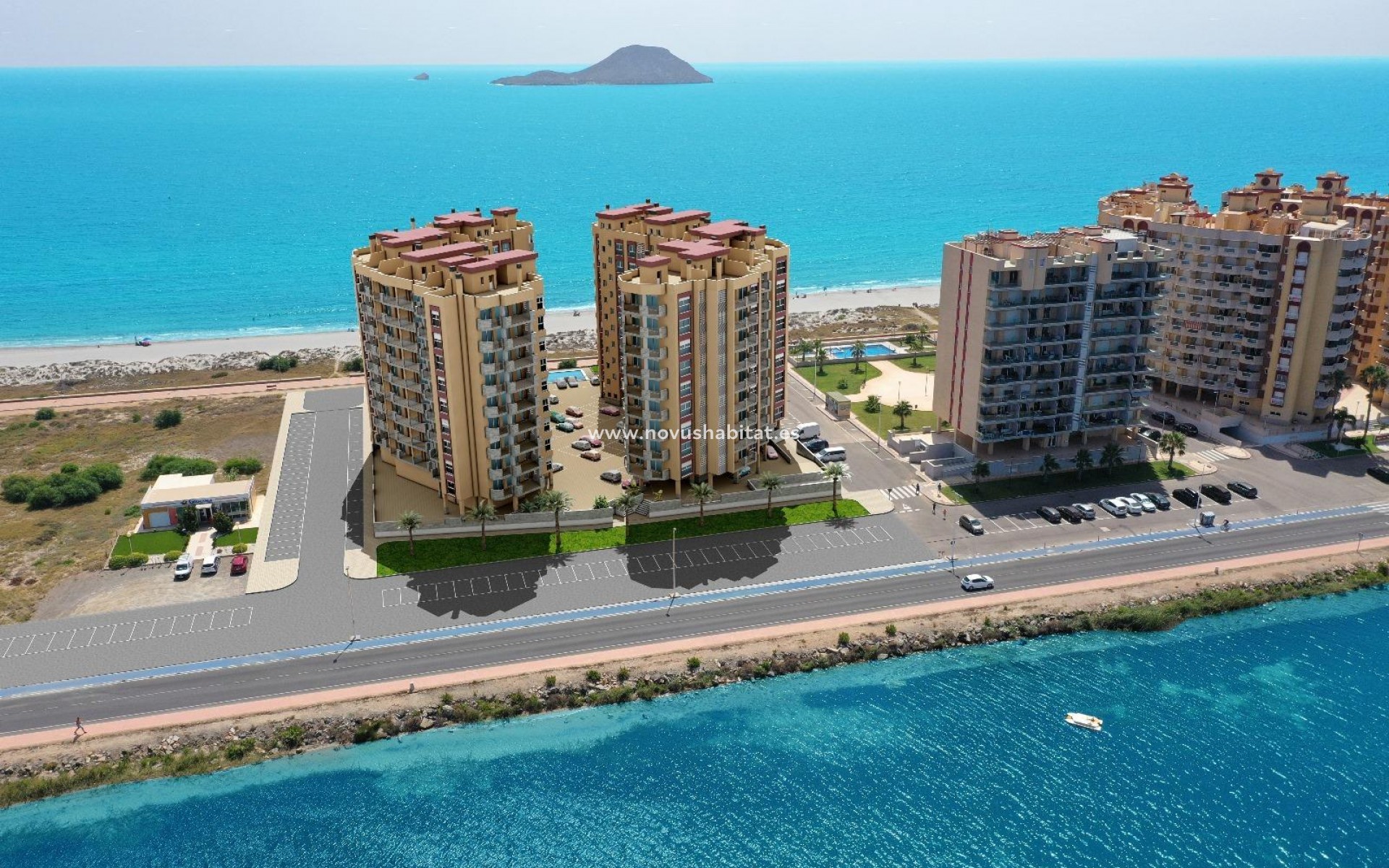 Neue Gebäude - Wohnung - La Manga del Mar Menor - La Manga