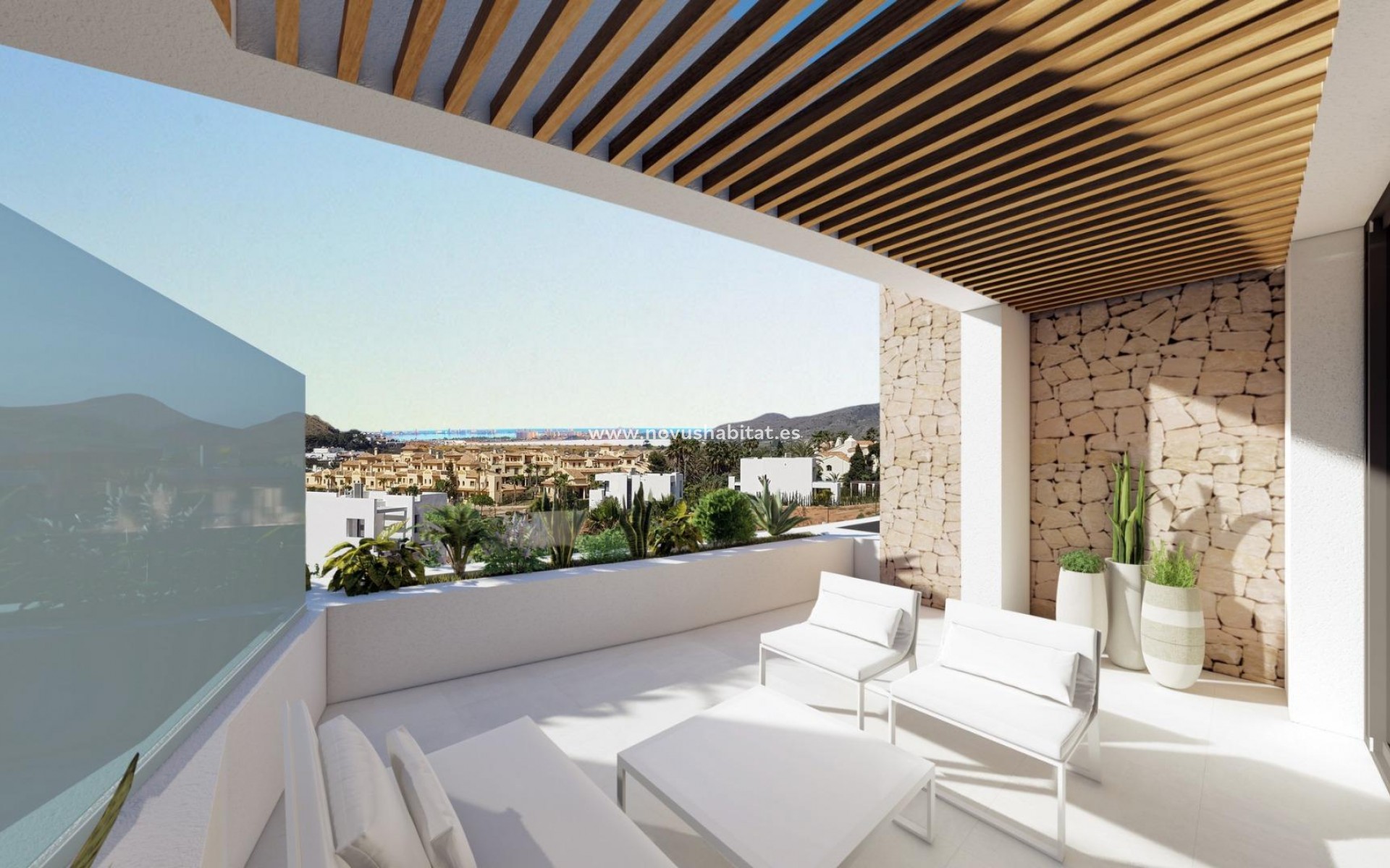 Neue Gebäude - Wohnung - La Manga del Mar Menor - Las Orquídeas