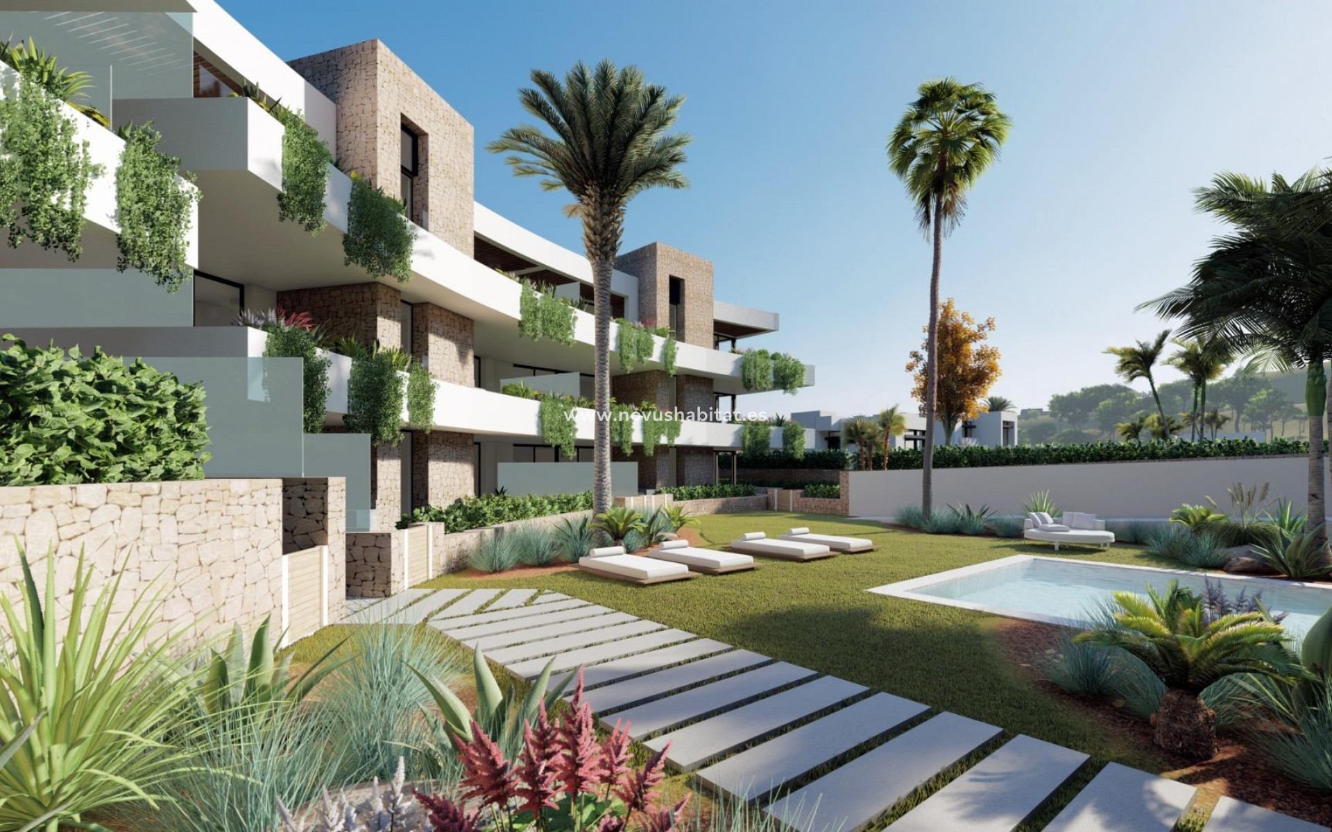 Neue Gebäude - Wohnung - La Manga del Mar Menor - Las Orquídeas