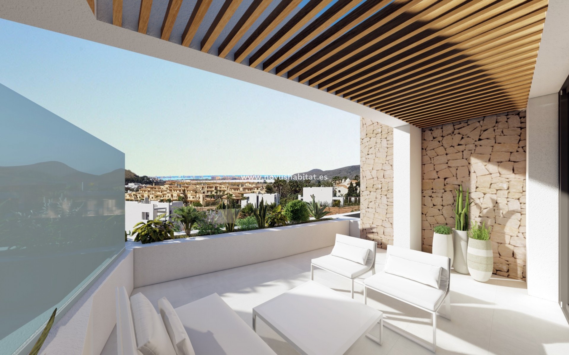 Neue Gebäude - Wohnung - La Manga del Mar Menor - Las Orquídeas