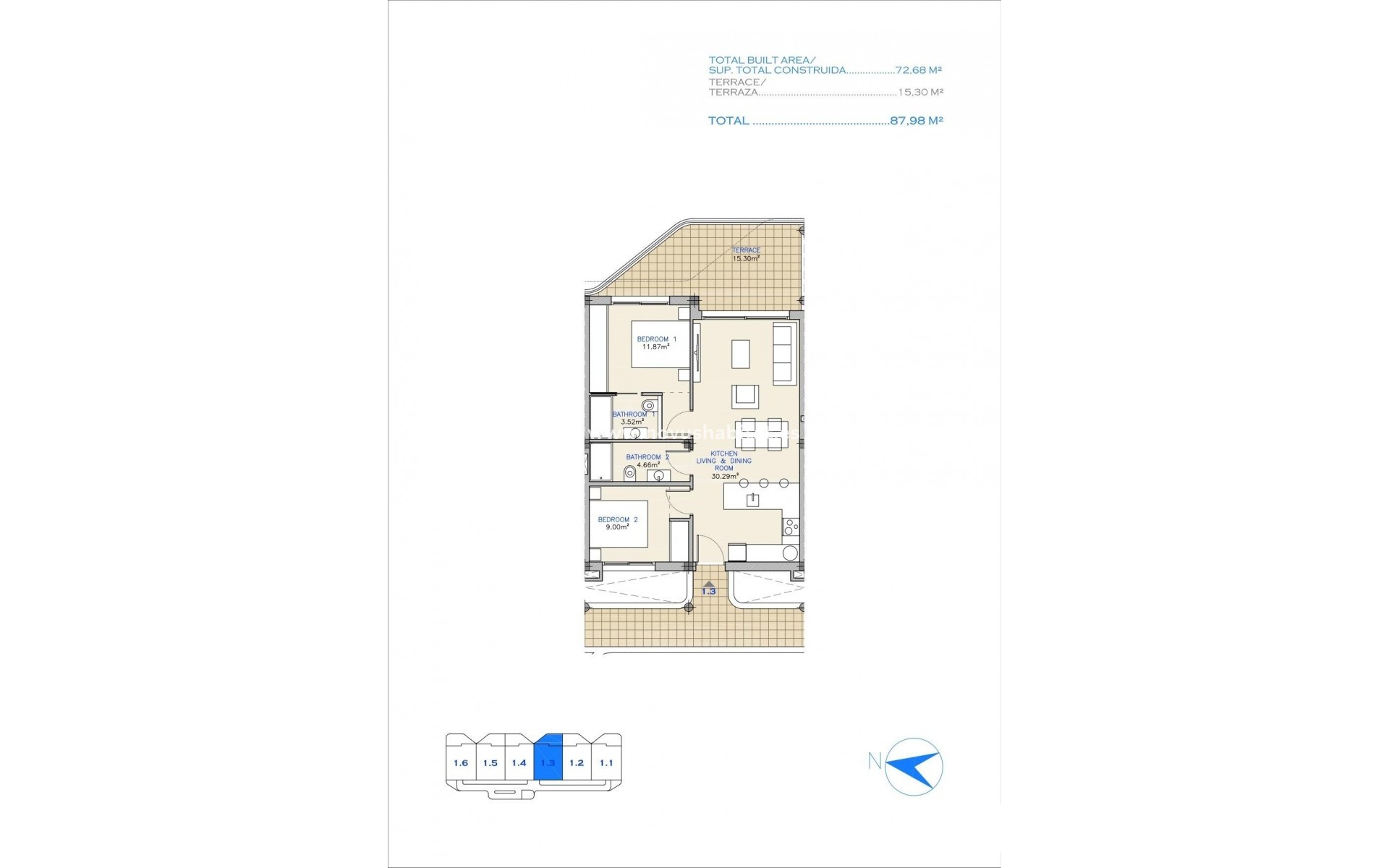 Neue Gebäude - Wohnung - Los Alcázares - Serena Golf