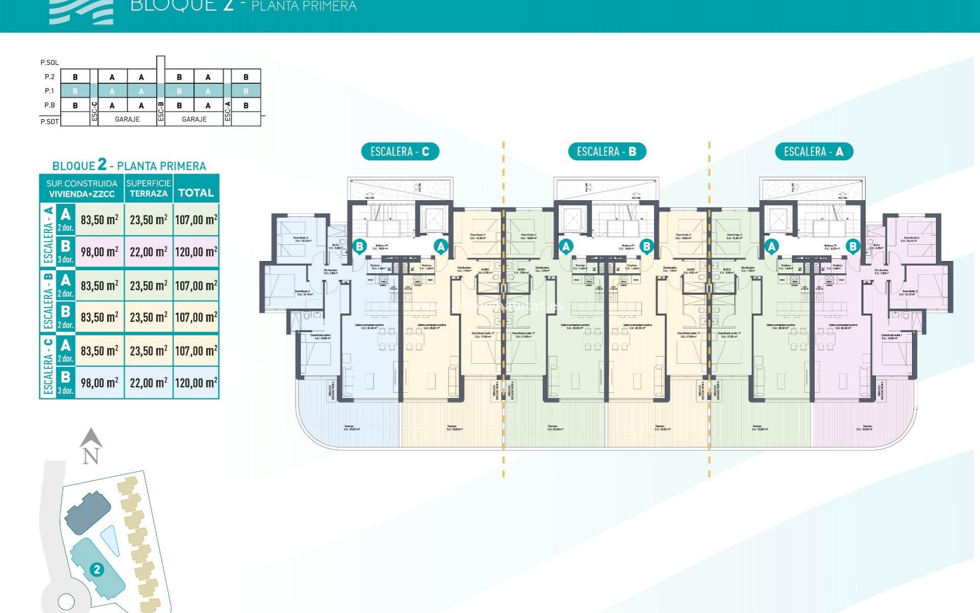 Neue Gebäude - Wohnung - Los Alcázares - Serena Golf