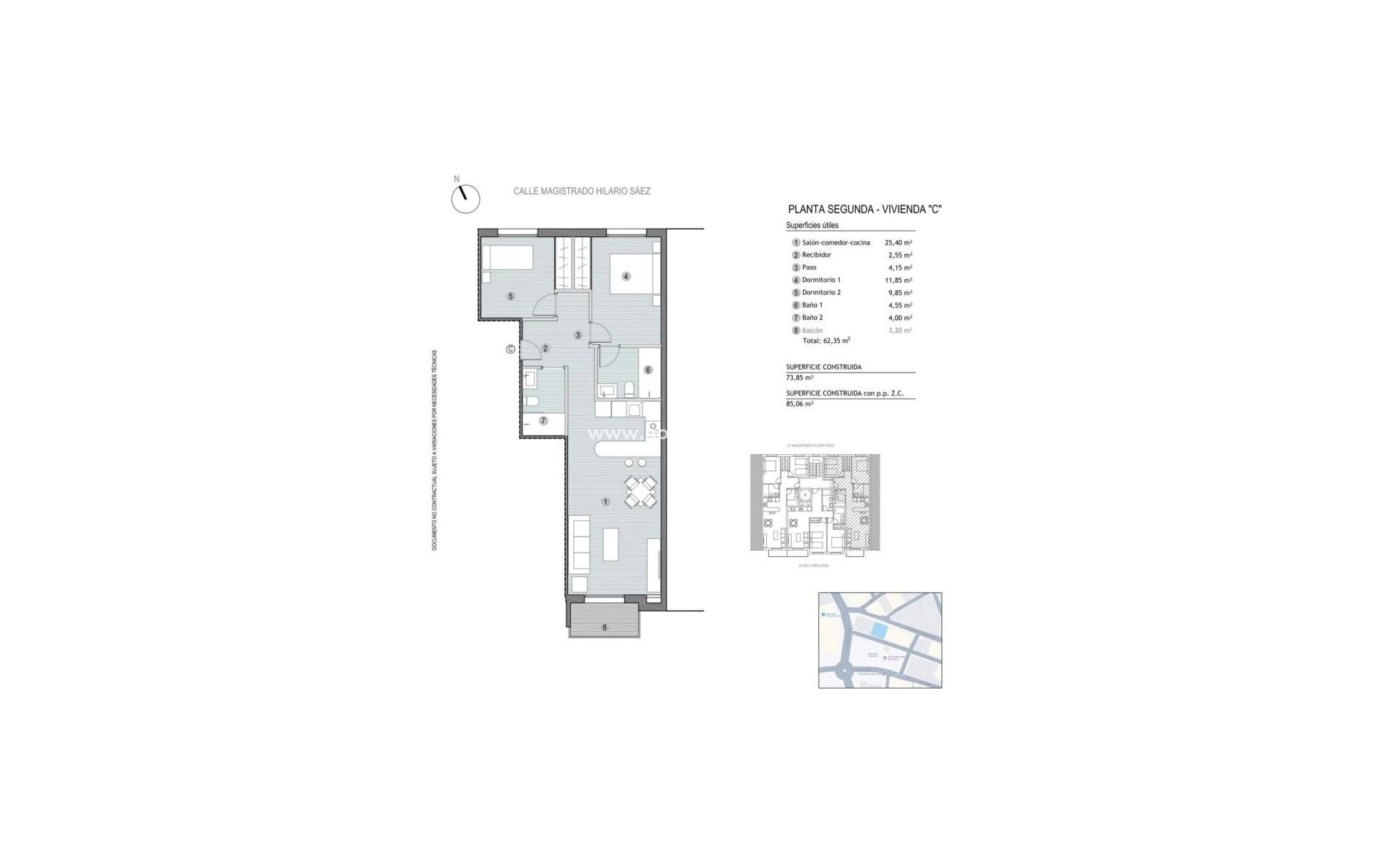 Neue Gebäude - Wohnung - Mazarron - Calle Juan Sebastián Elcano, 24